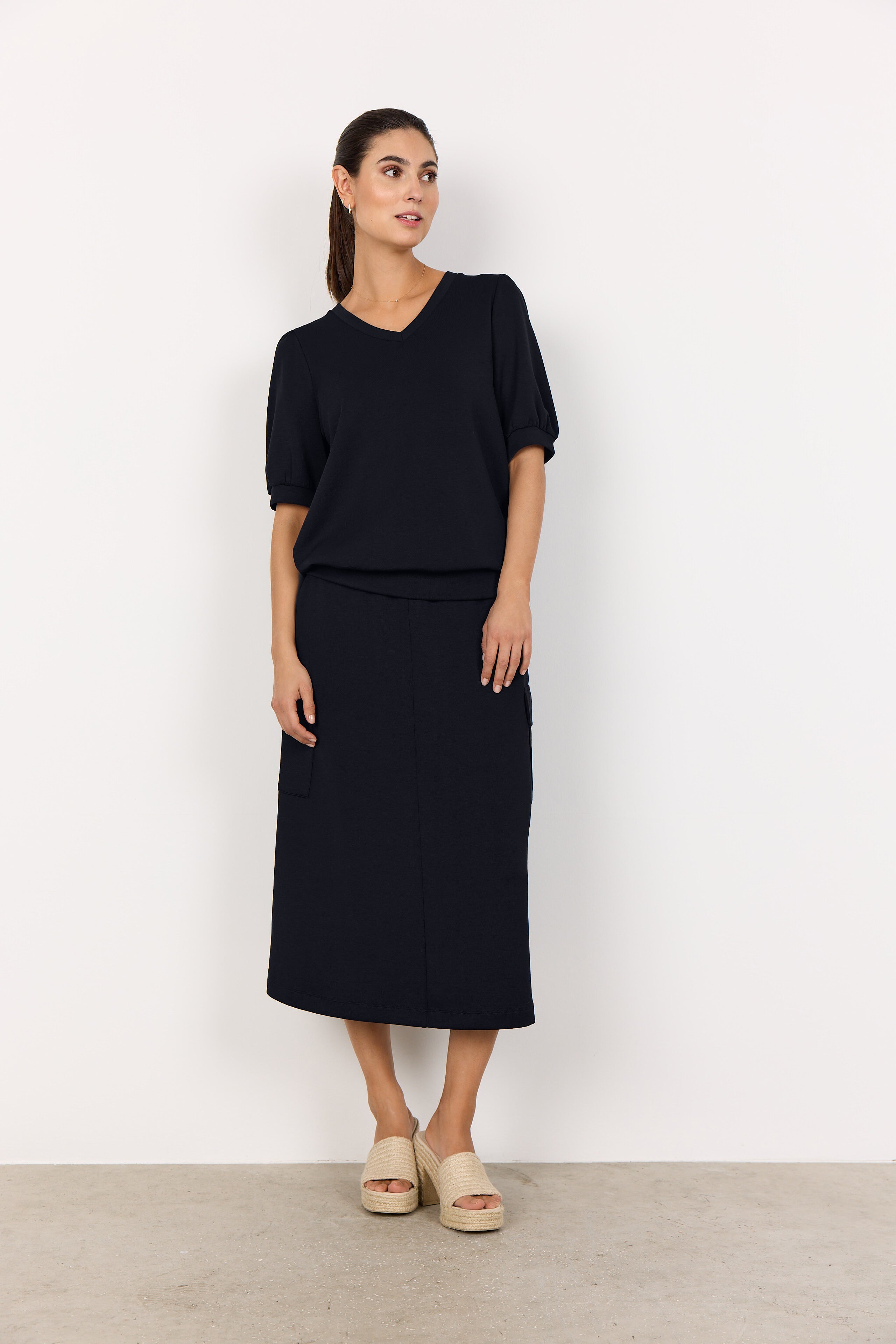 SoyaConcept Banu 238 T-shirt zwart