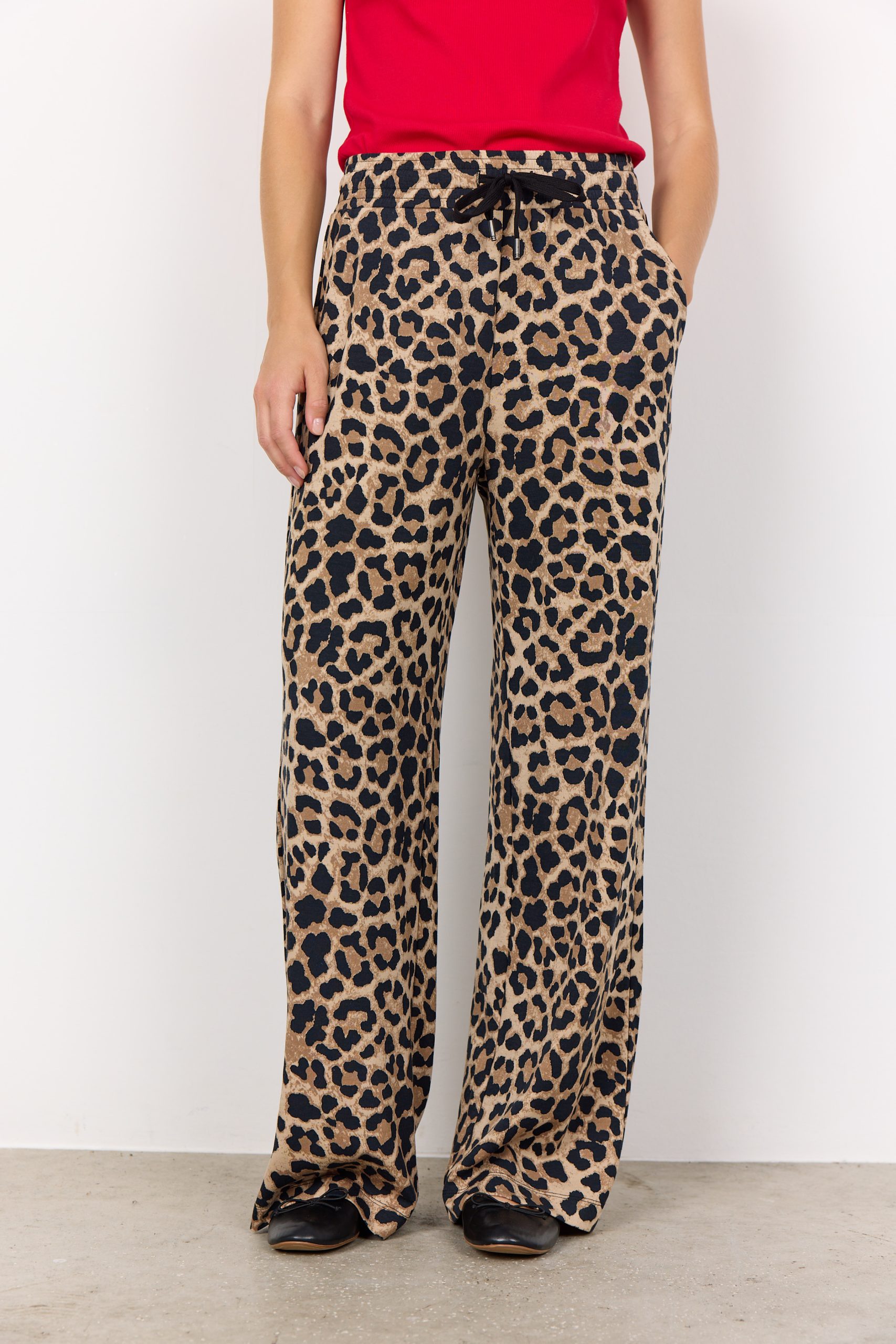 SoyaConcept Fionia 3 Broek leopard