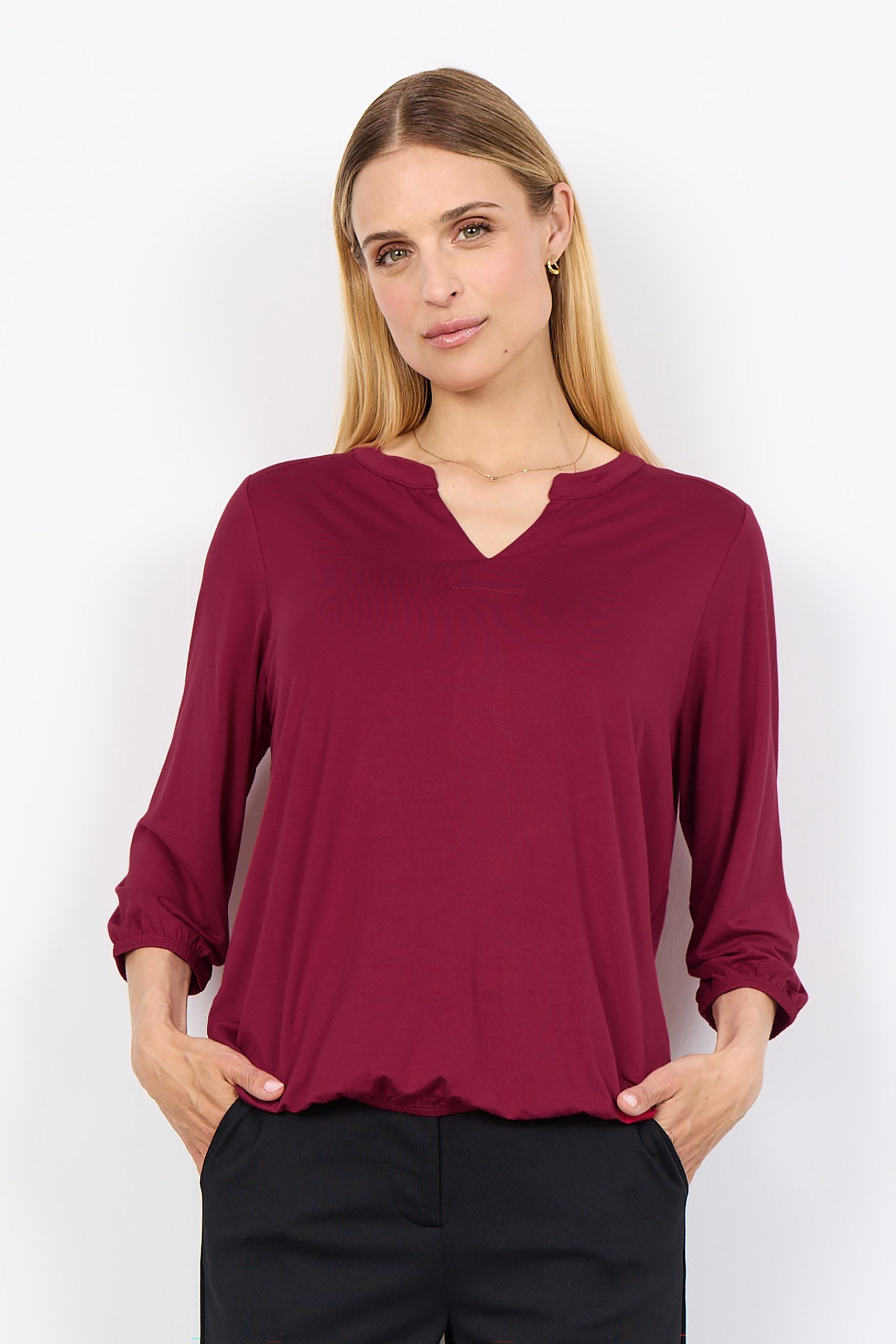 SoyaConcept Marica 338 Top dark red