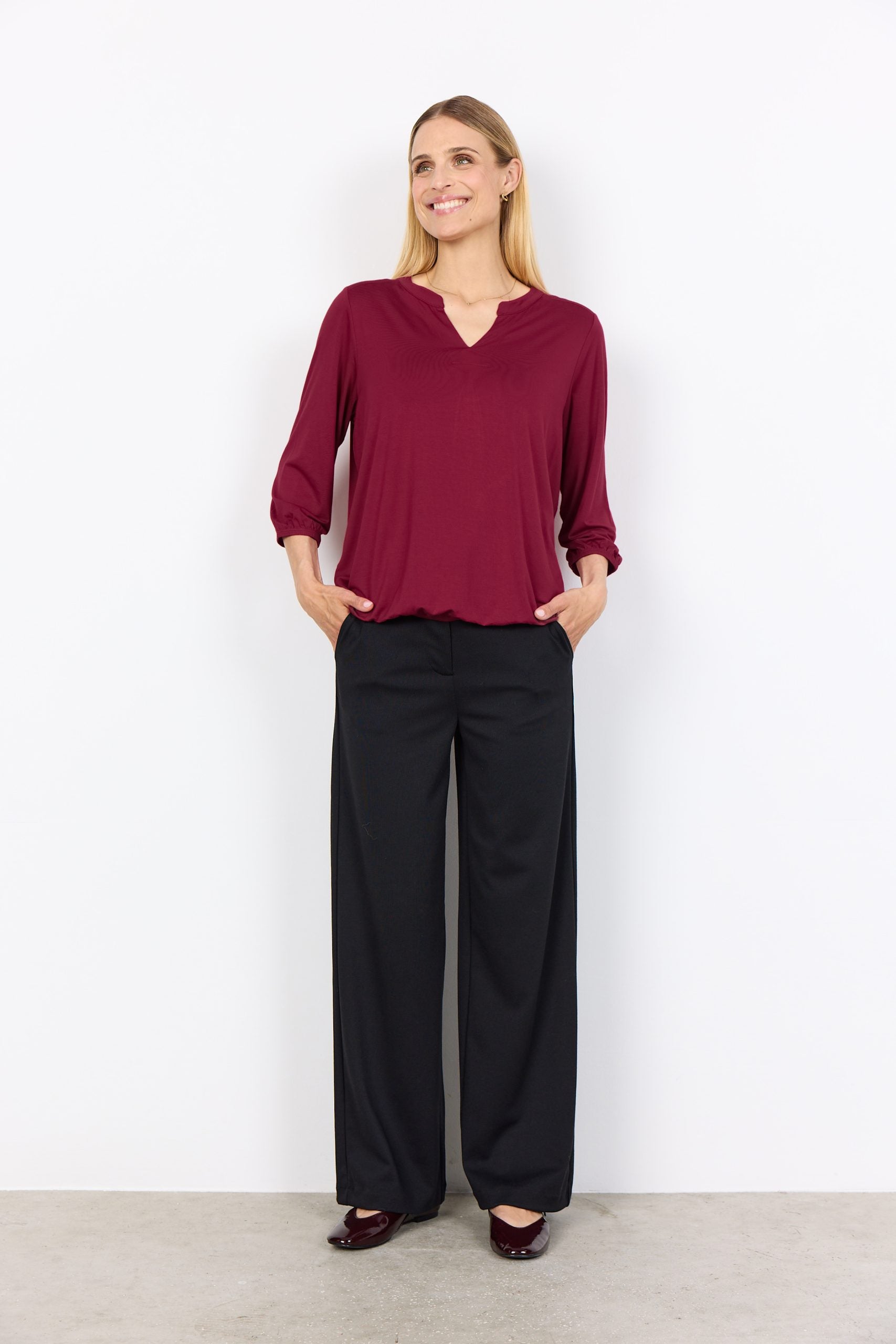 SoyaConcept Marica 338 Top dark red
