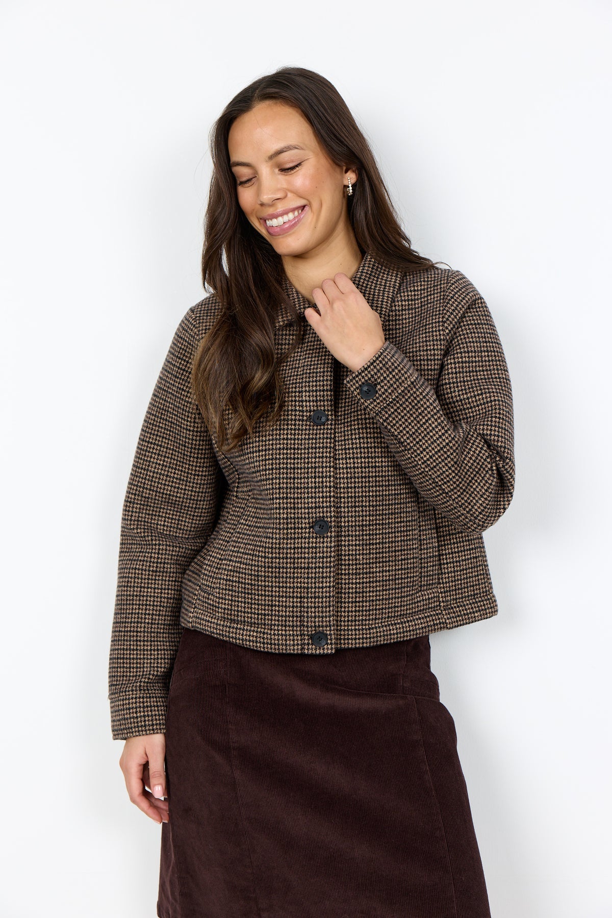 SoyaConcept Hasti Jacket Choco