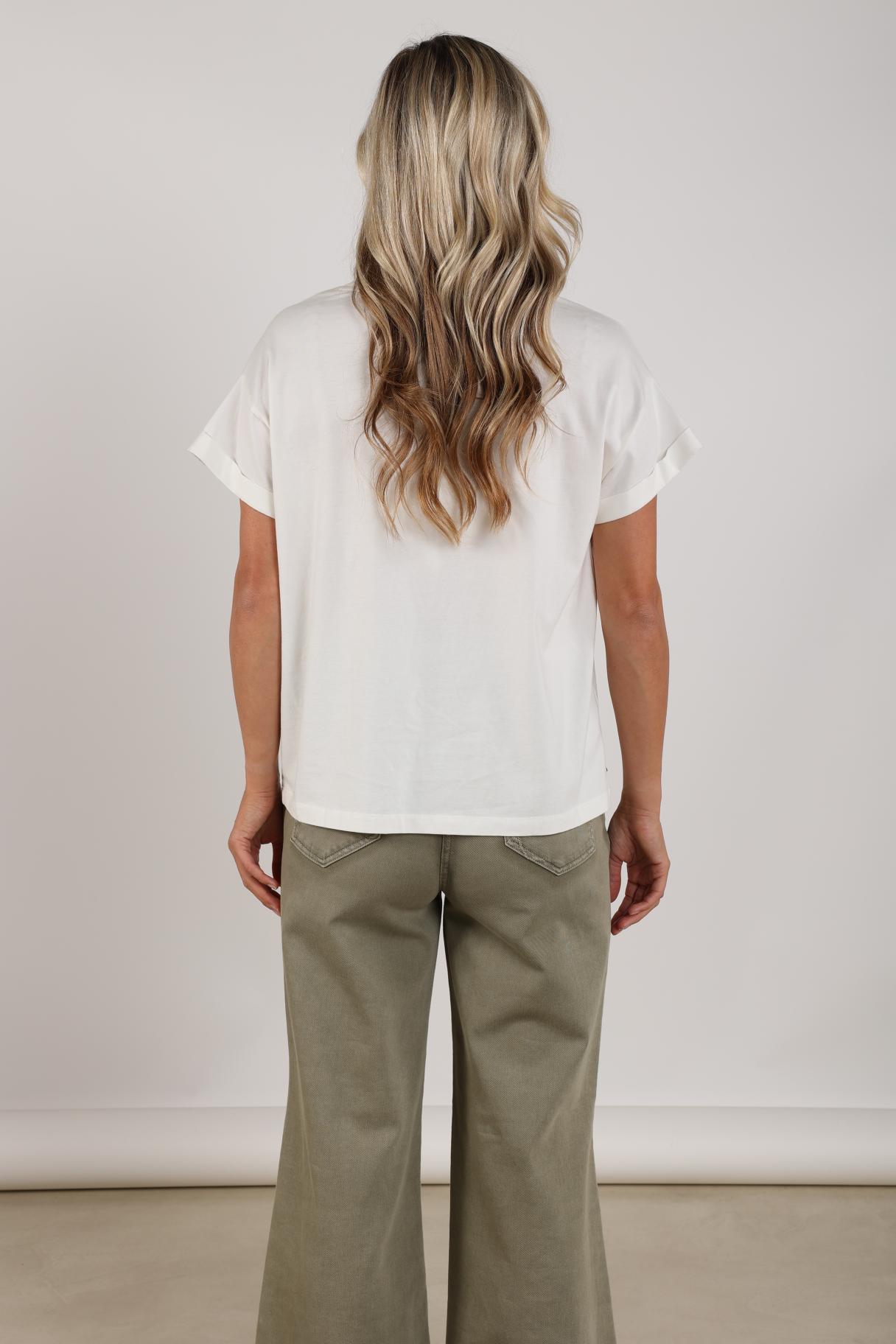 Nukus Sanne Shirt Golden Days off white army