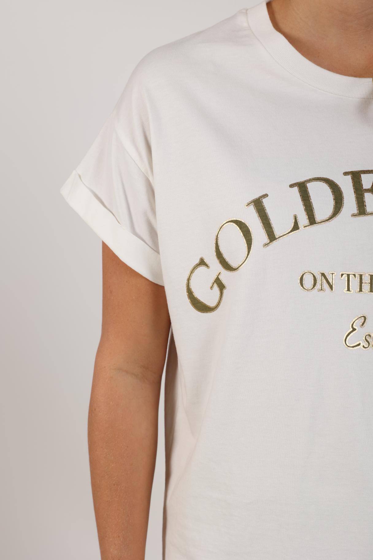 Nukus Sanne Shirt Golden Days off white army