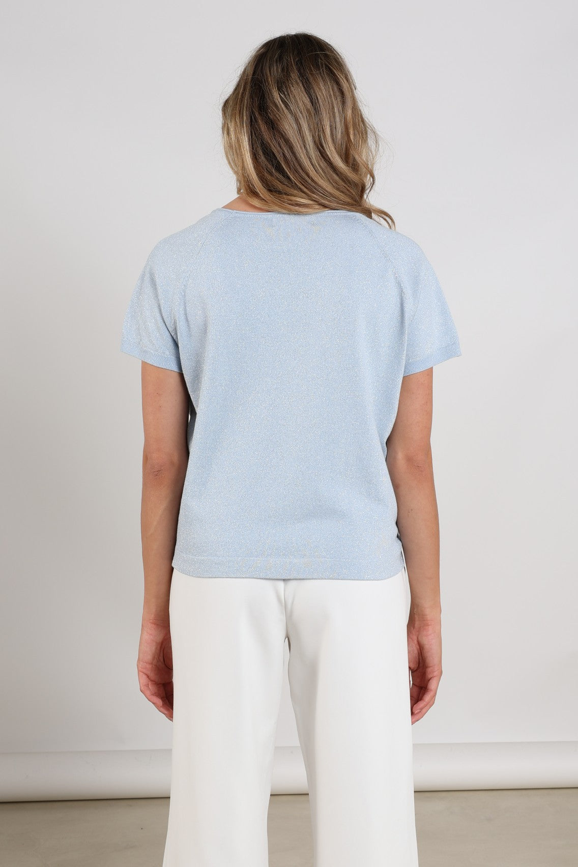 Nukus Anita Top Lurex cloudy