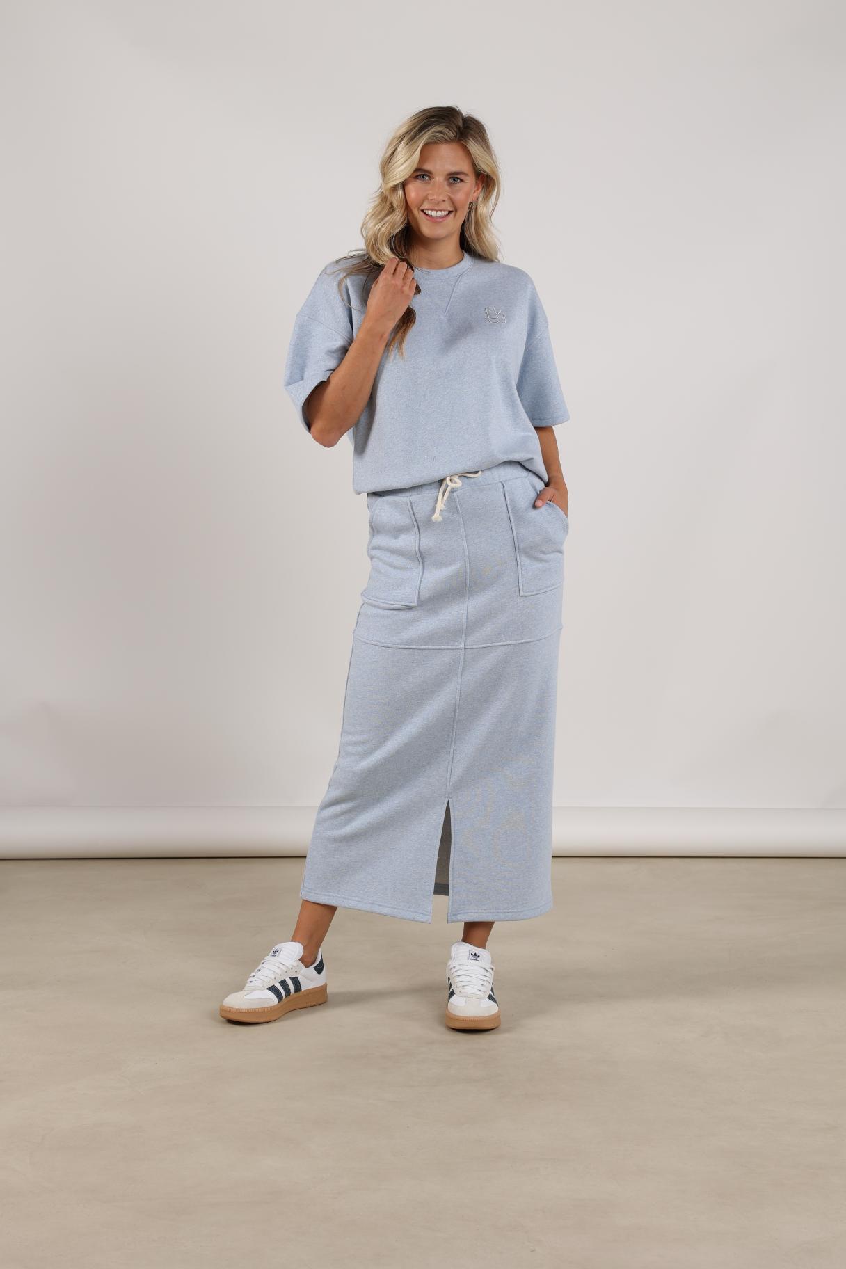 Nukus Roos Pullover Lurex cloudy