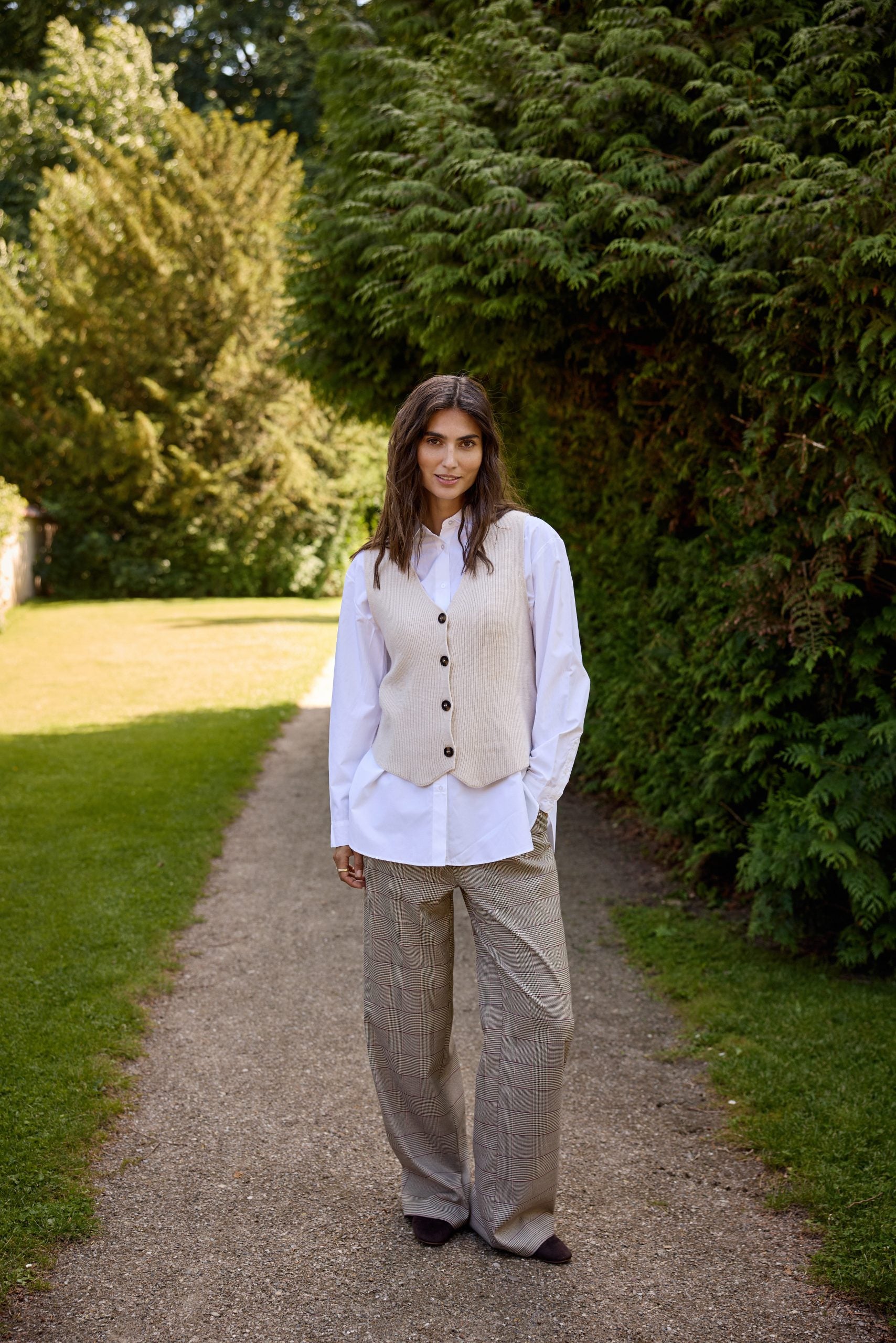 SoyaConcept Kanita 27 Gilet cream