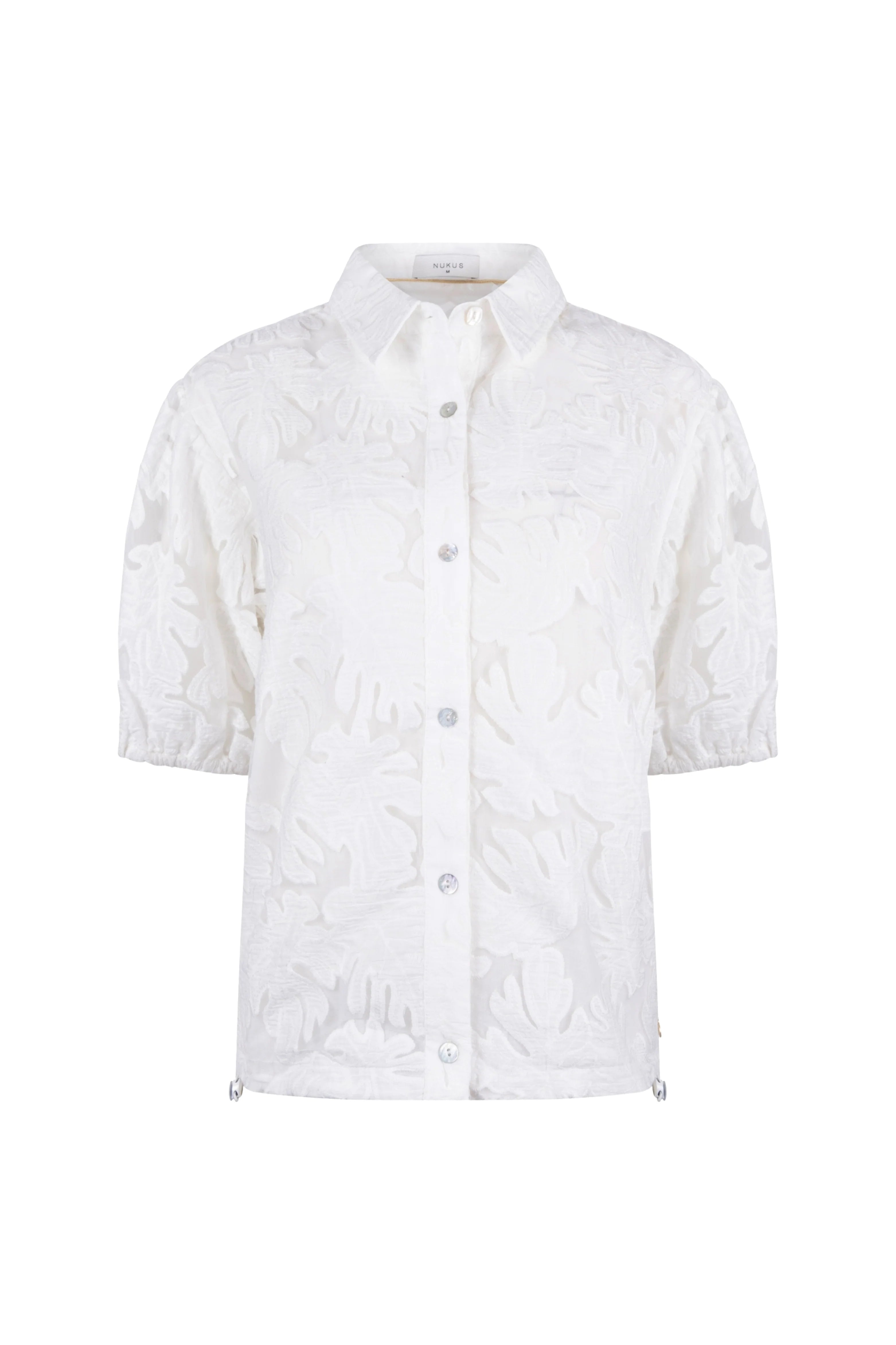 Nukus Berit Blouse Embroidery offwhite