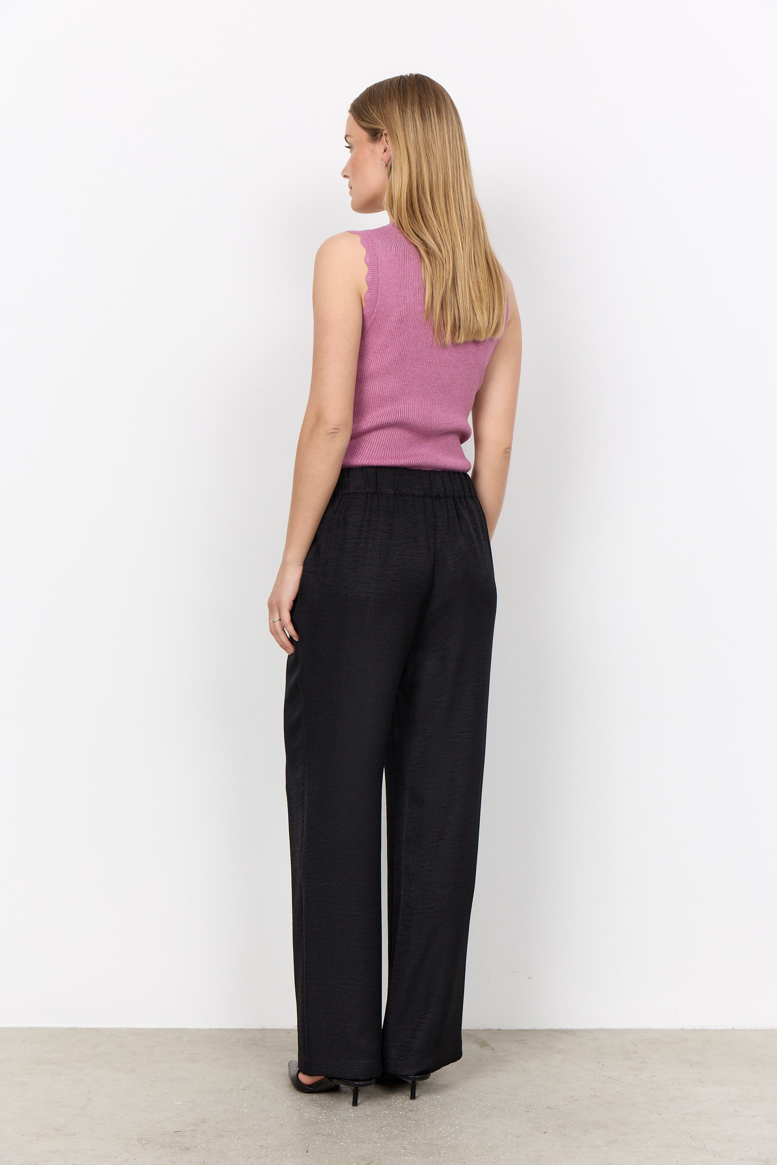 SoyaConcept Charissa 3-C Broek zwart