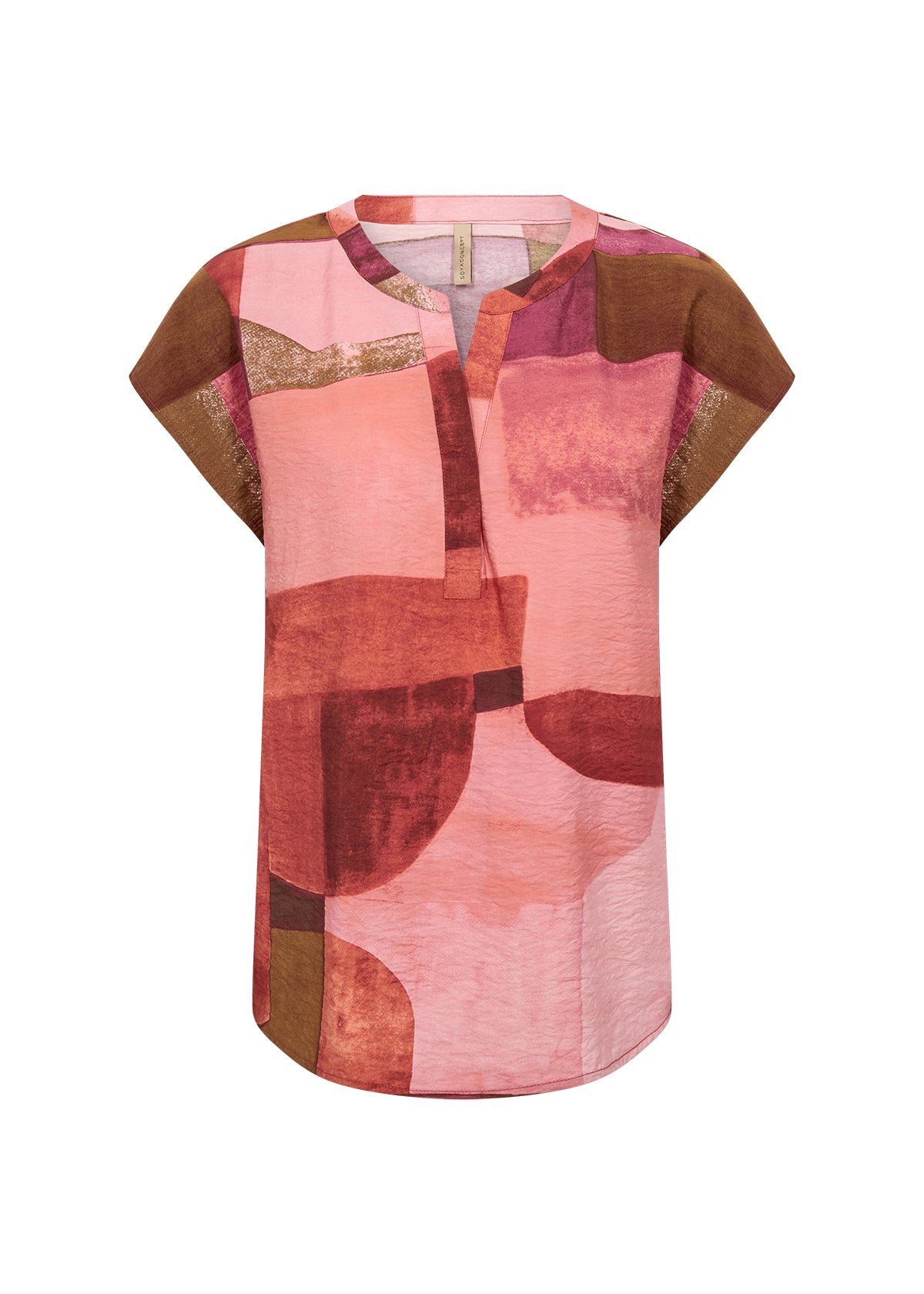 SoyaConcept Catania 1 Top rapture rose print