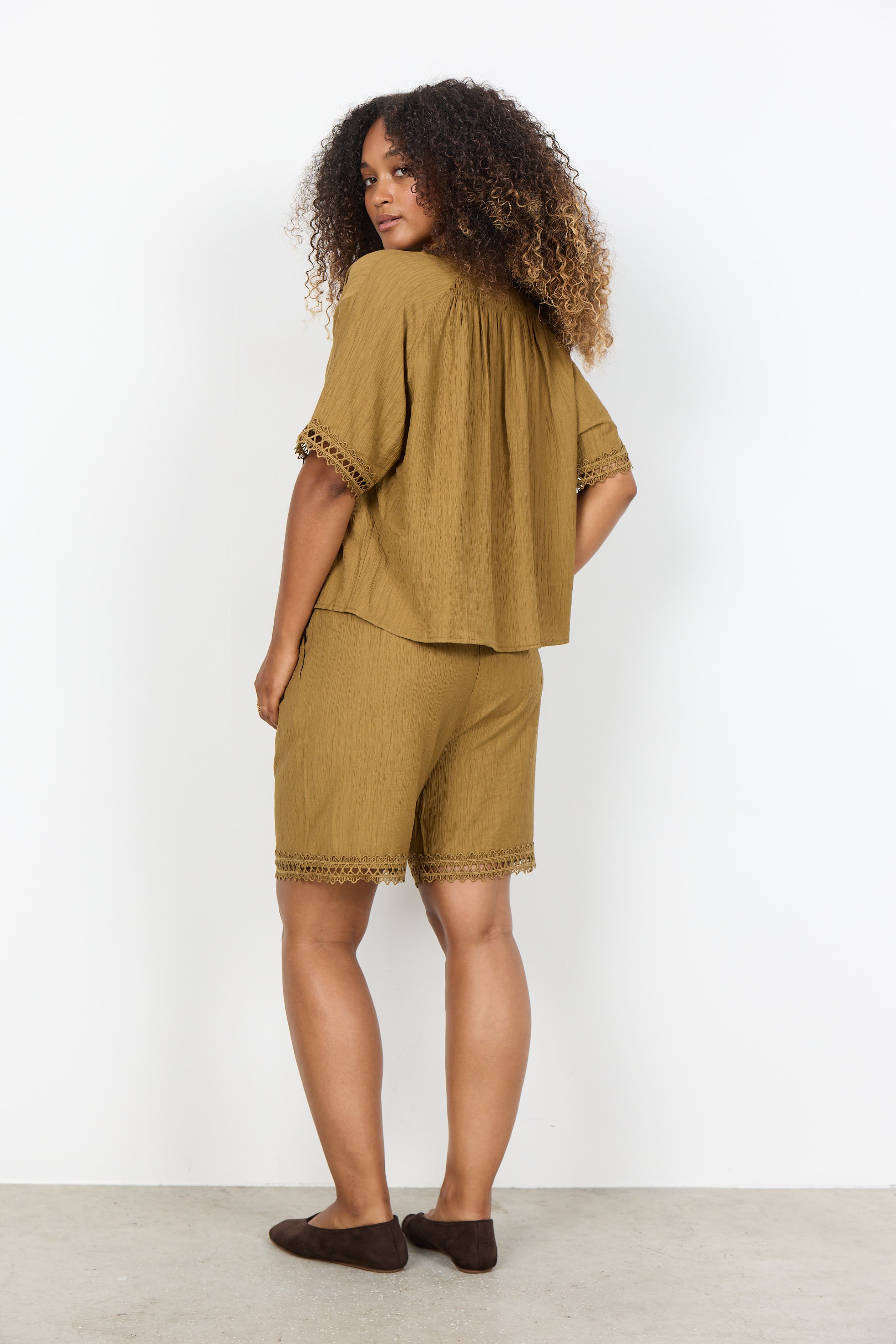 SoyaConcept Fabrina 1-C Korte Broek butternut