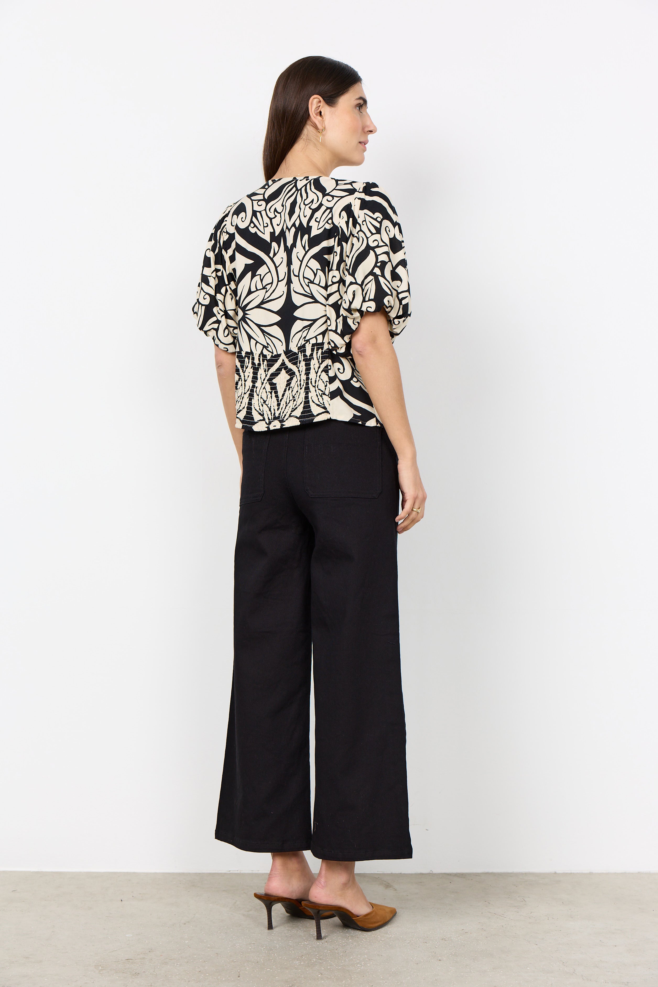 SoyaConcept Felone 2 Blouse zwart print