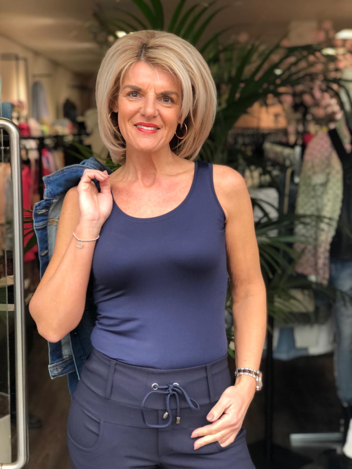 Roma Travel zizo maicazz top basic donkerblauw