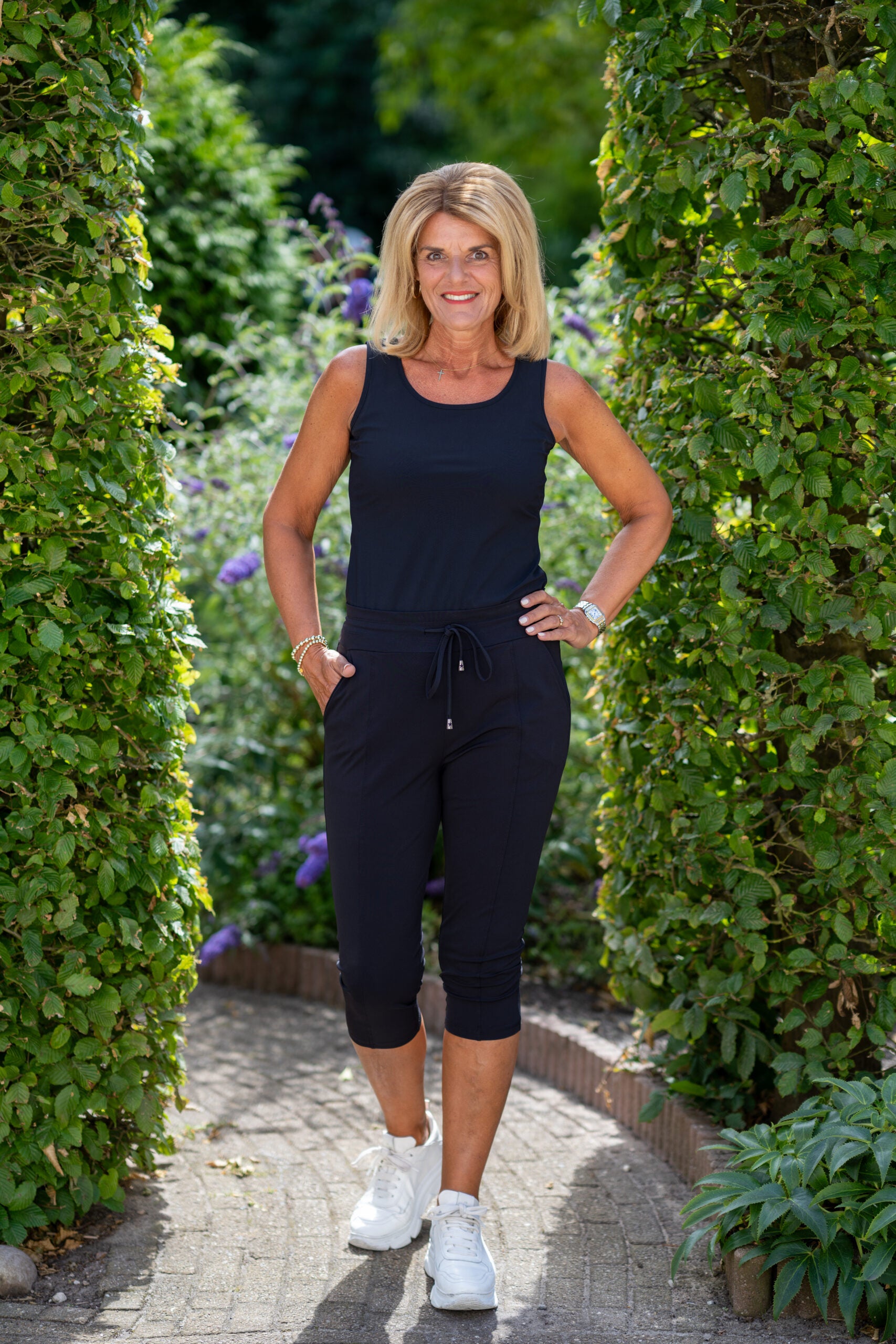 Mi piace Travelbroek Capri zwart 202082