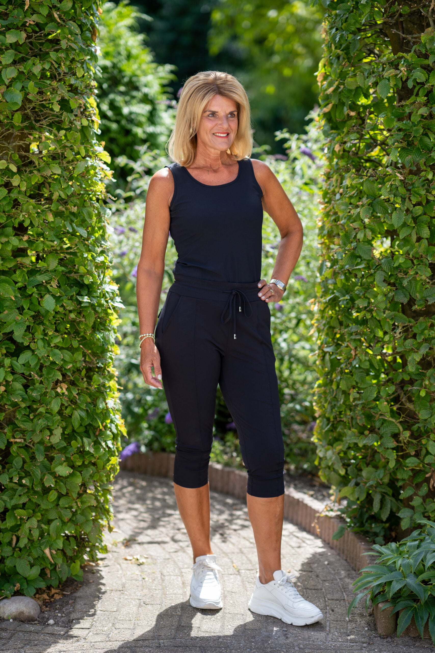 Mi piace Travelbroek Capri zwart 202082