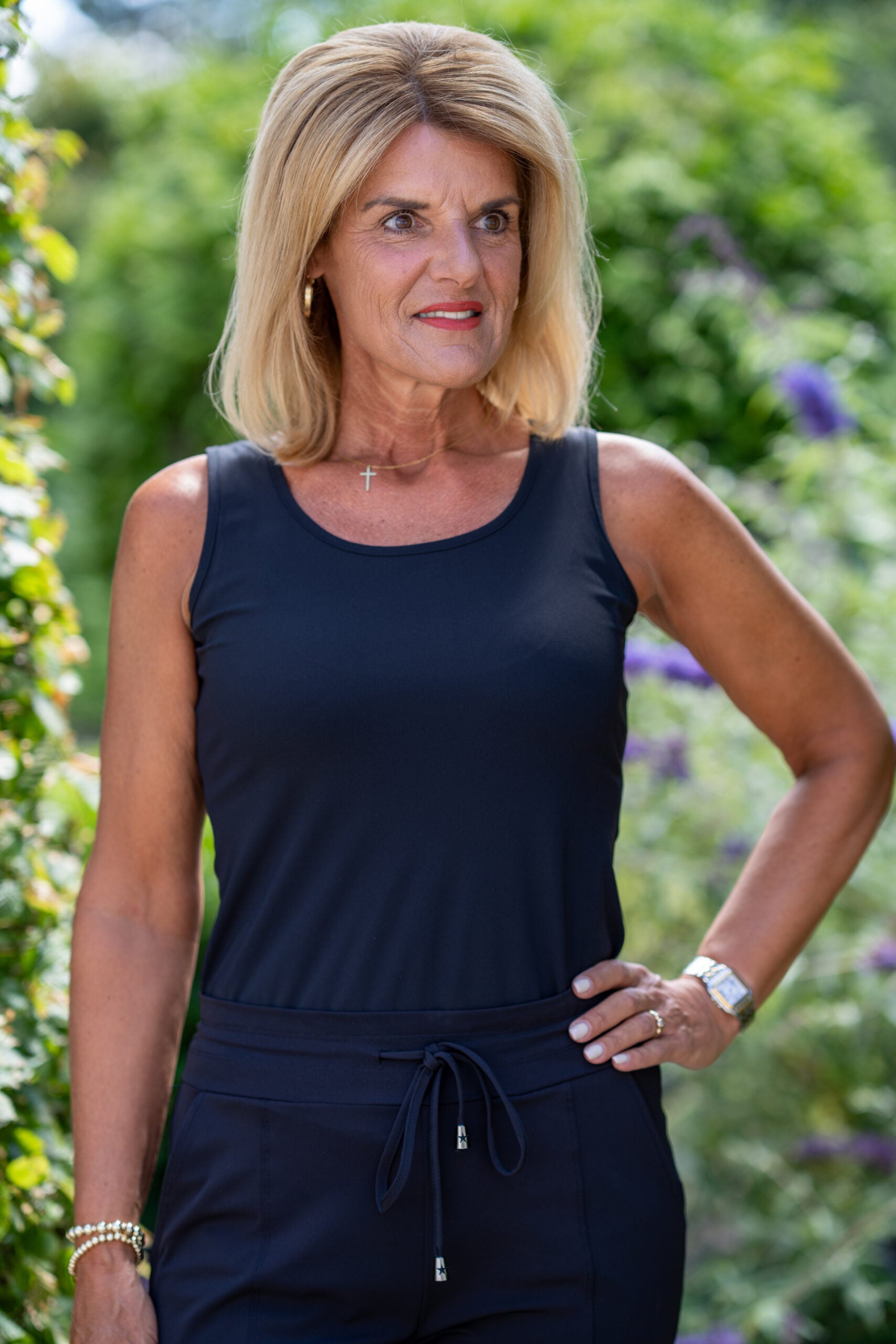 Mi Piace Travelstof Top zwart 202027