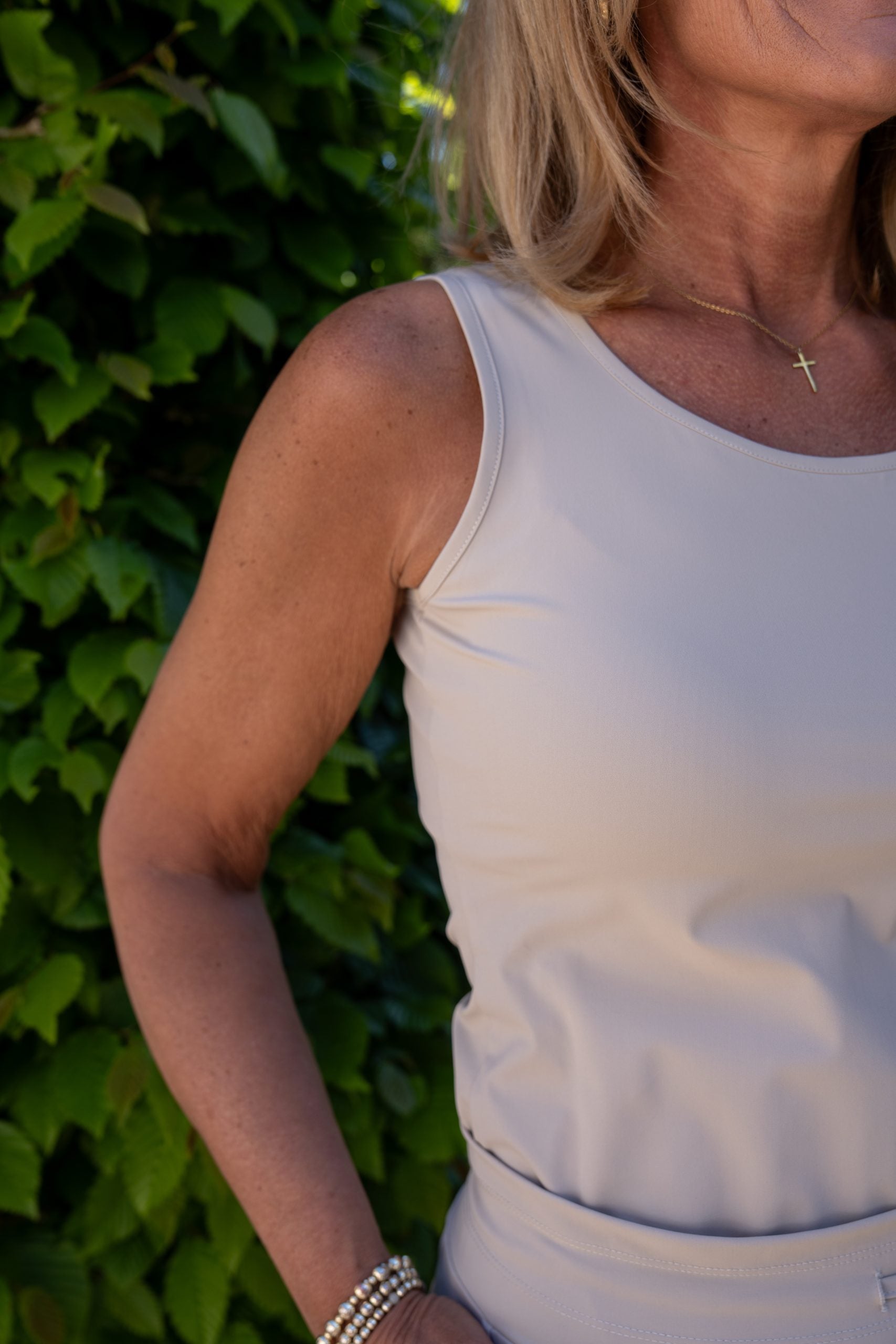 Mi Piace Travelstof Top beige 202027