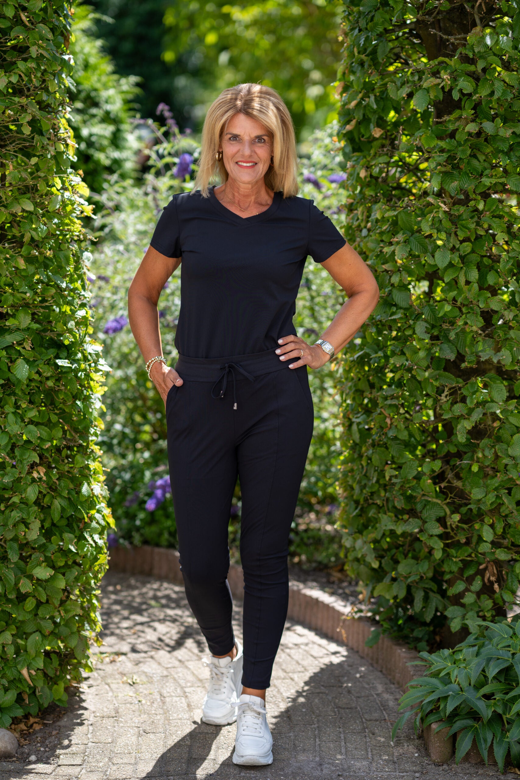 Mi piace Travelshirt zwart top 202080