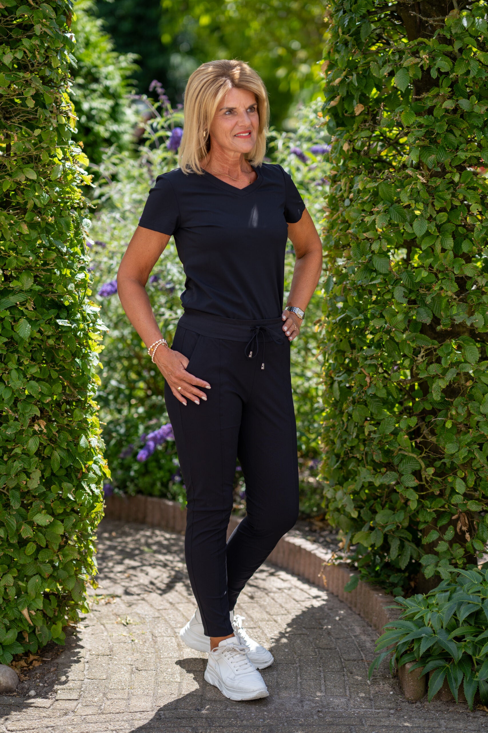 Mi Piace Travelbroek dikkere kwaliteit 202134 zwart