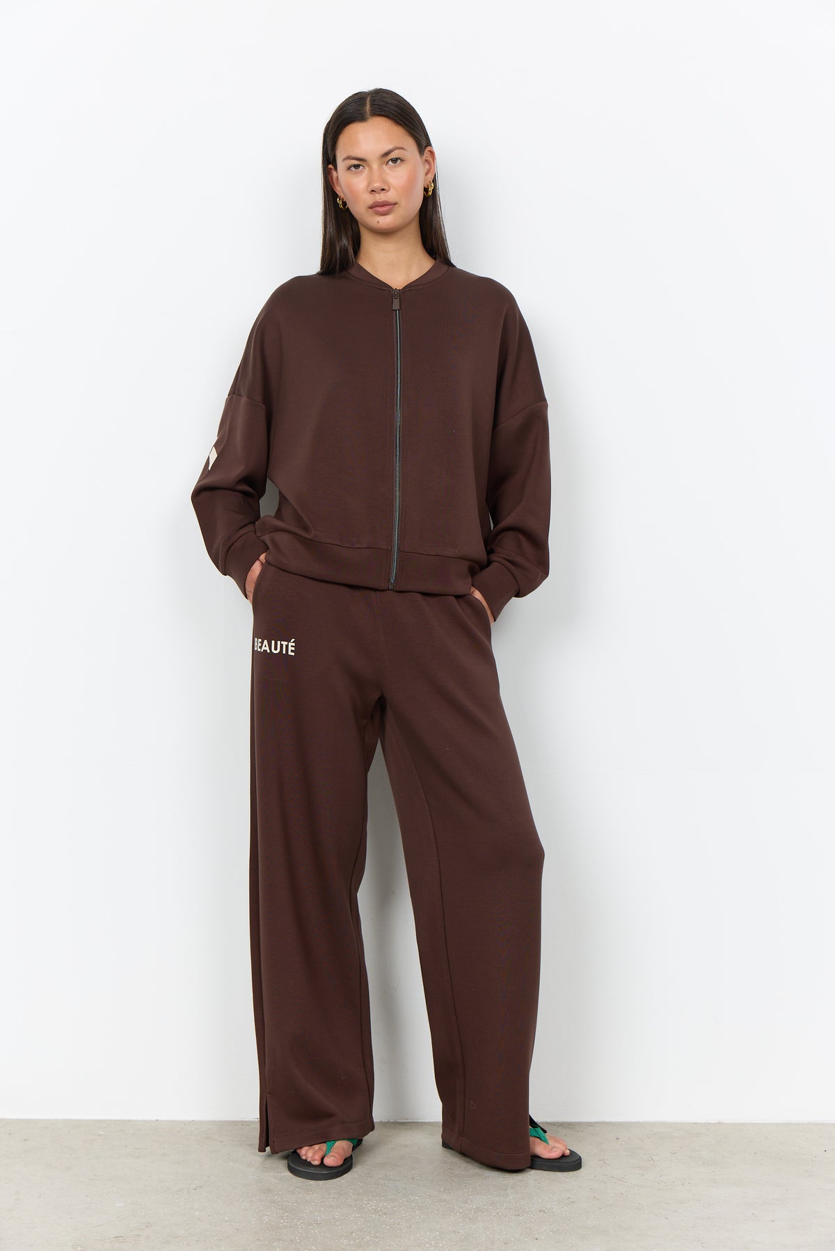 SoyaConcept Janny 22 Cardigan Hot Fudge
