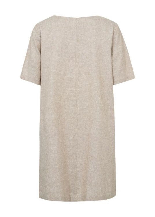 Freequent Lavasi Jurk sand melange/sliver 208144