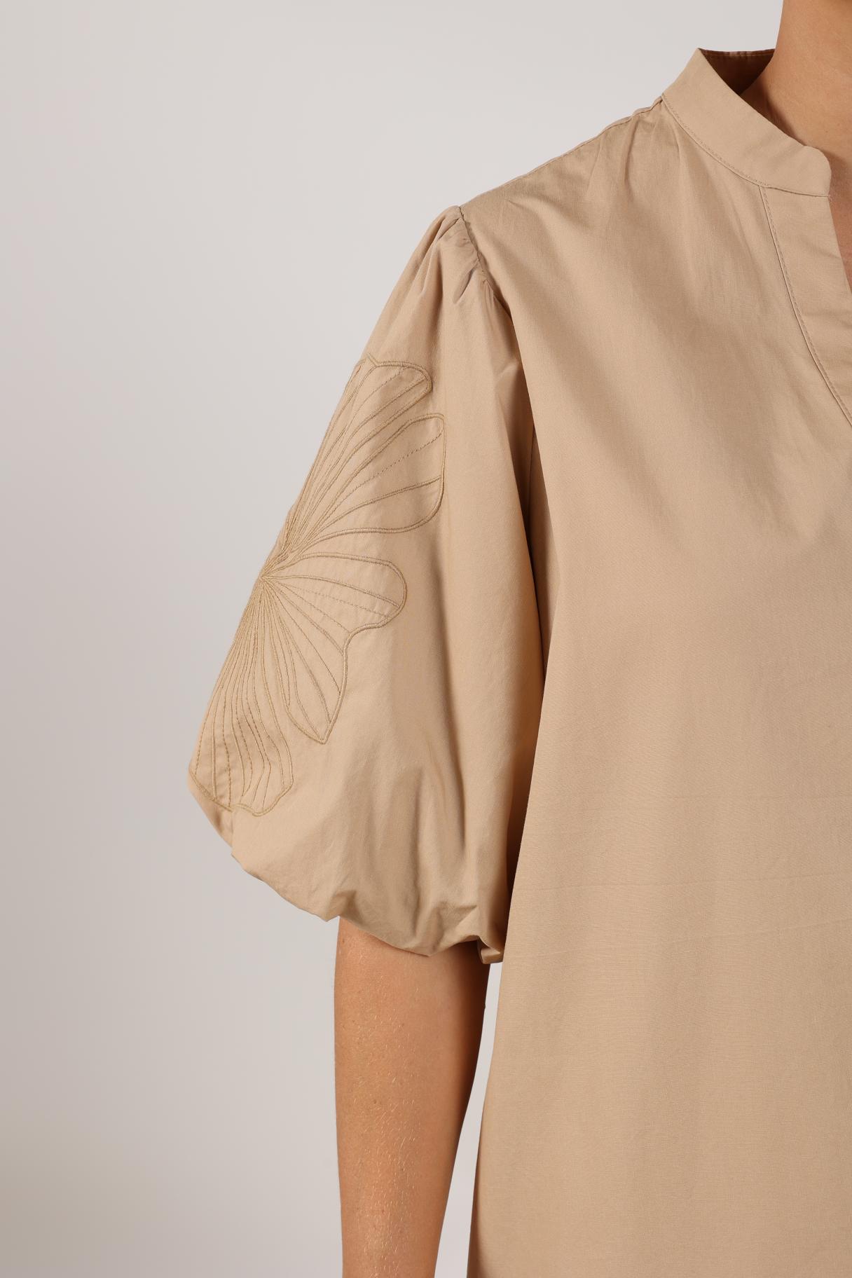 Nukus Mayke Jurk camel