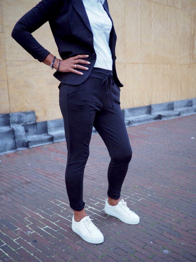 Angelle Milan Basic Travelpak Broek 1501 of Blazer 1165 Mix en Match marine of zwart