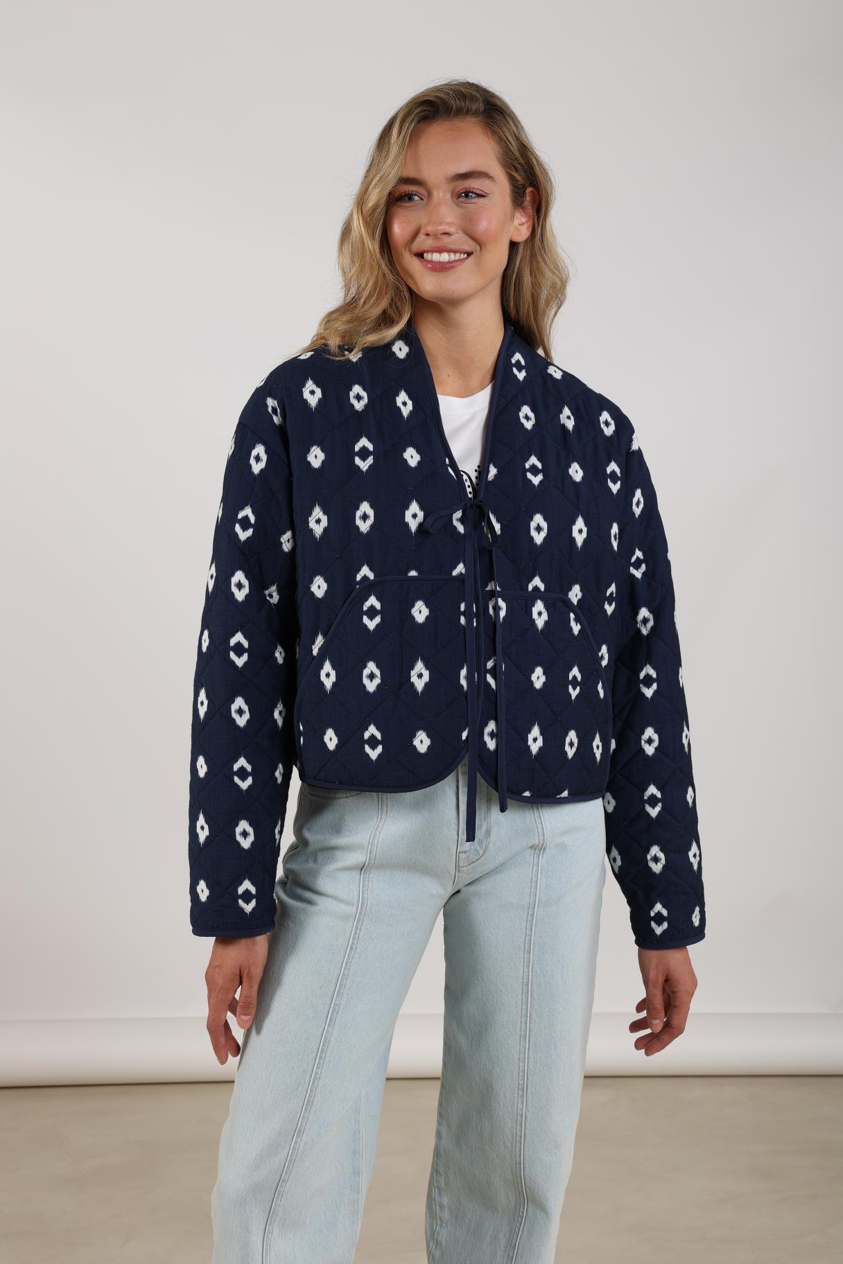 Nukus Jolie Cardigan Vest navy