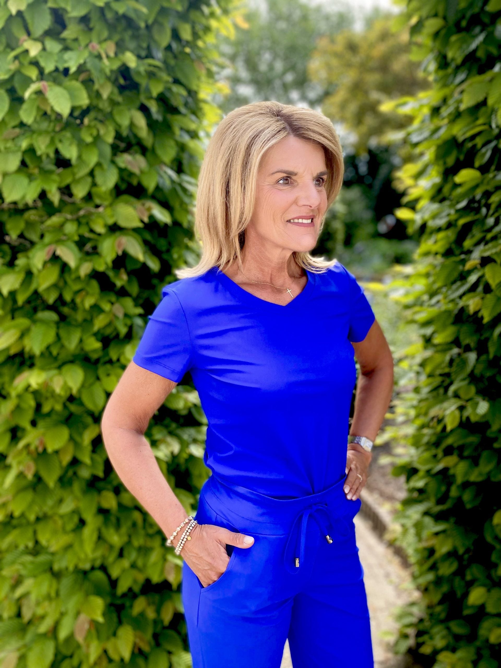 Mi Piace Travelstof Top cobalt 202080