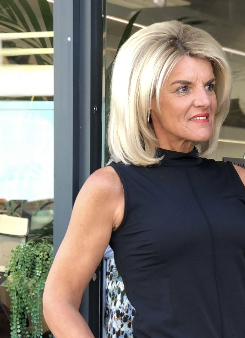 TQ Amsterdam Sam travelstof Top black