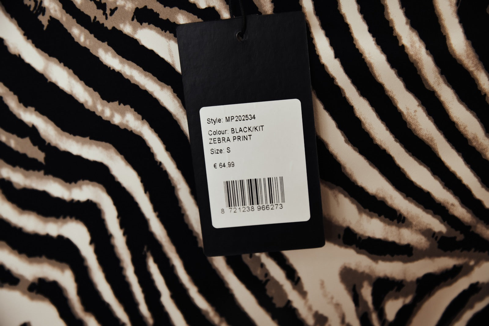 Mi Piace Travelstof Top zebra 202534