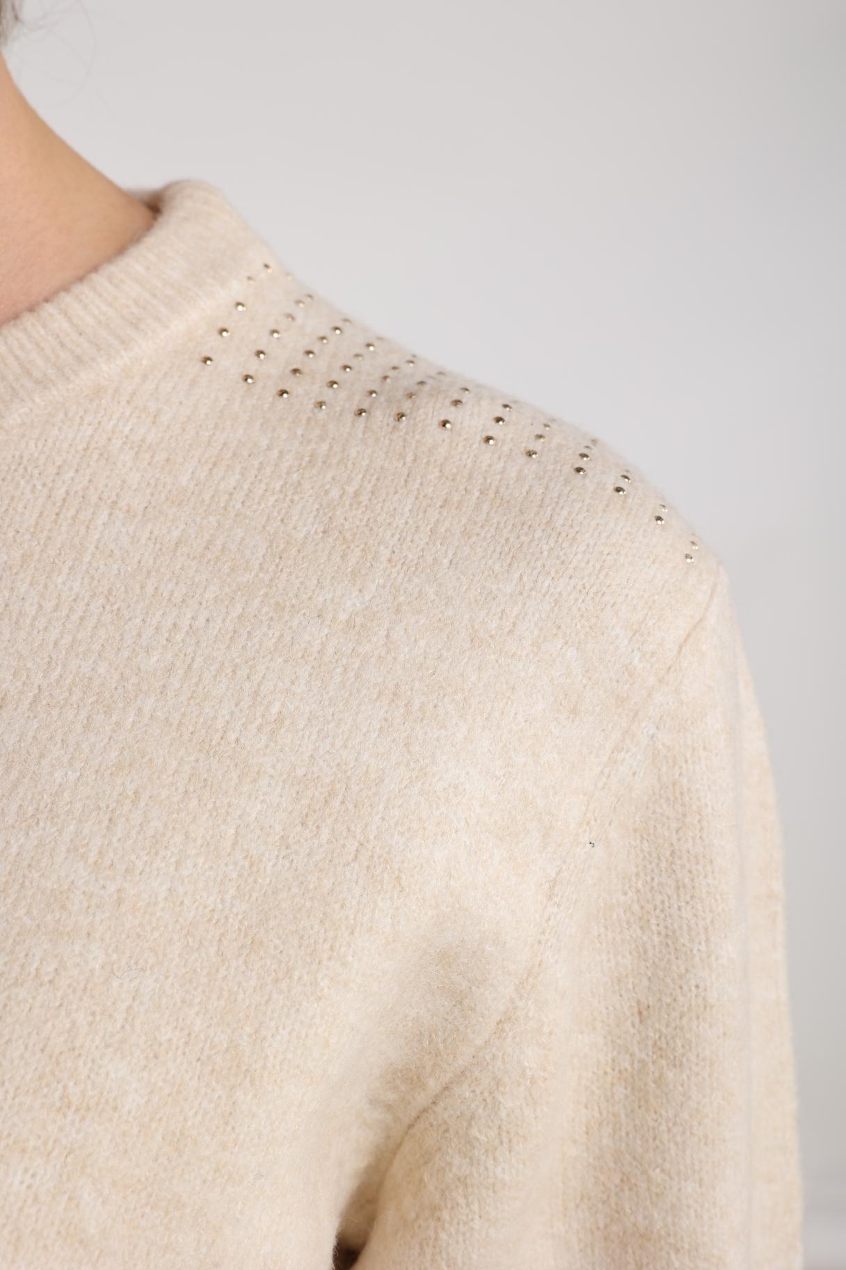 Nukus Kate Pullover trui zand