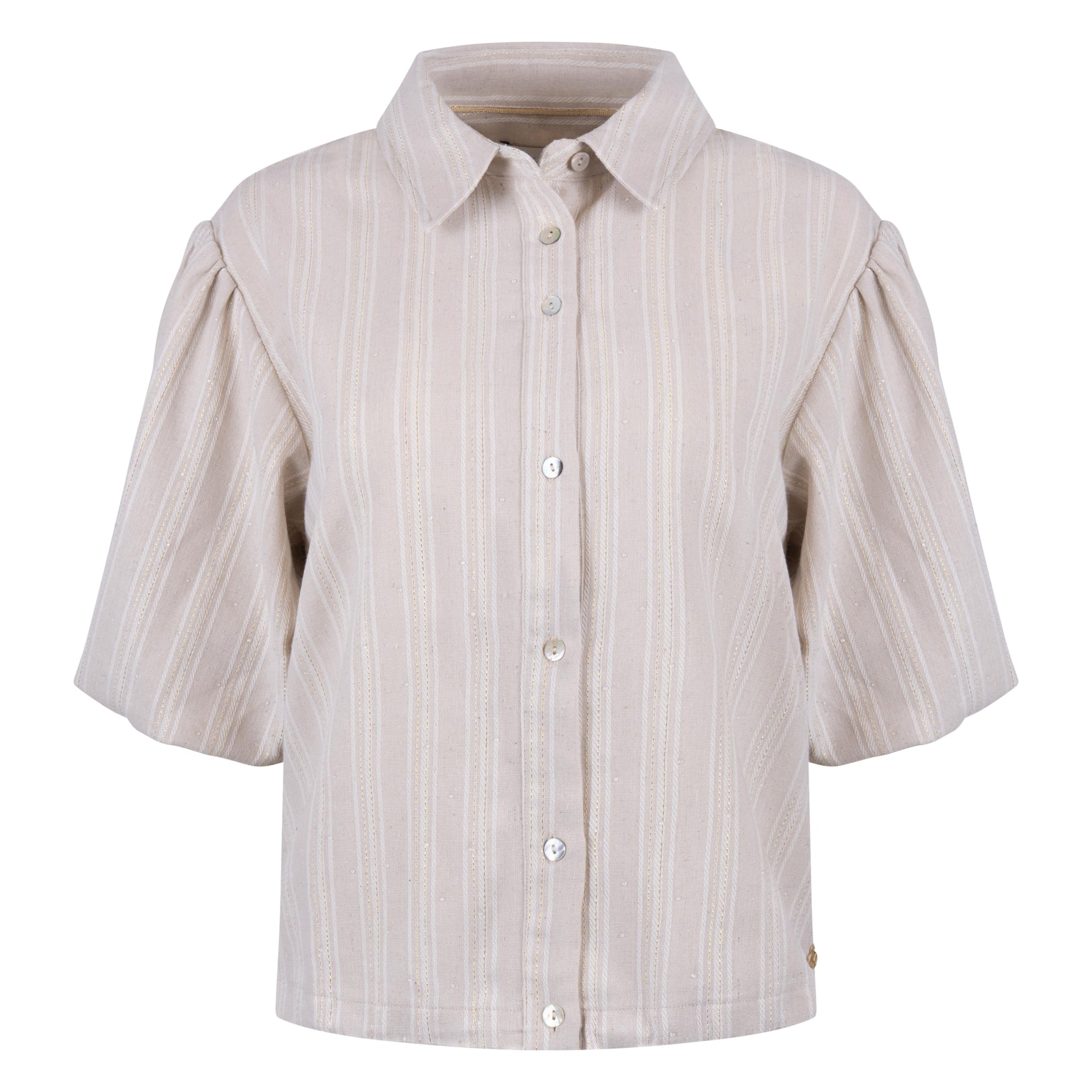 Nukus Leia Blouse Stripe sand