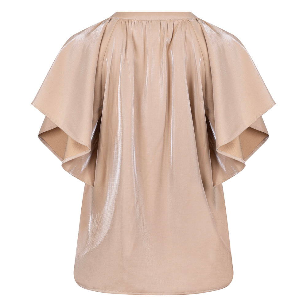 Nukus Taylor Top Shiny sand