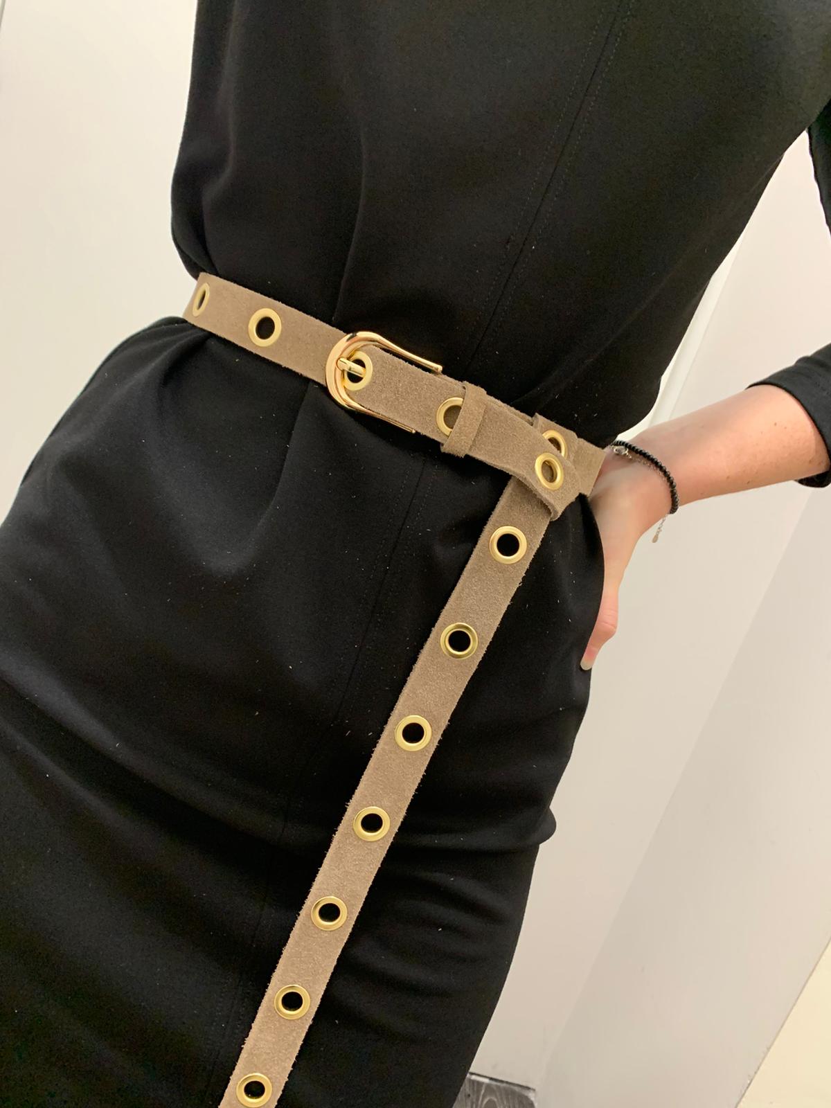 Rien ring goud Suede in meerdere kleuren