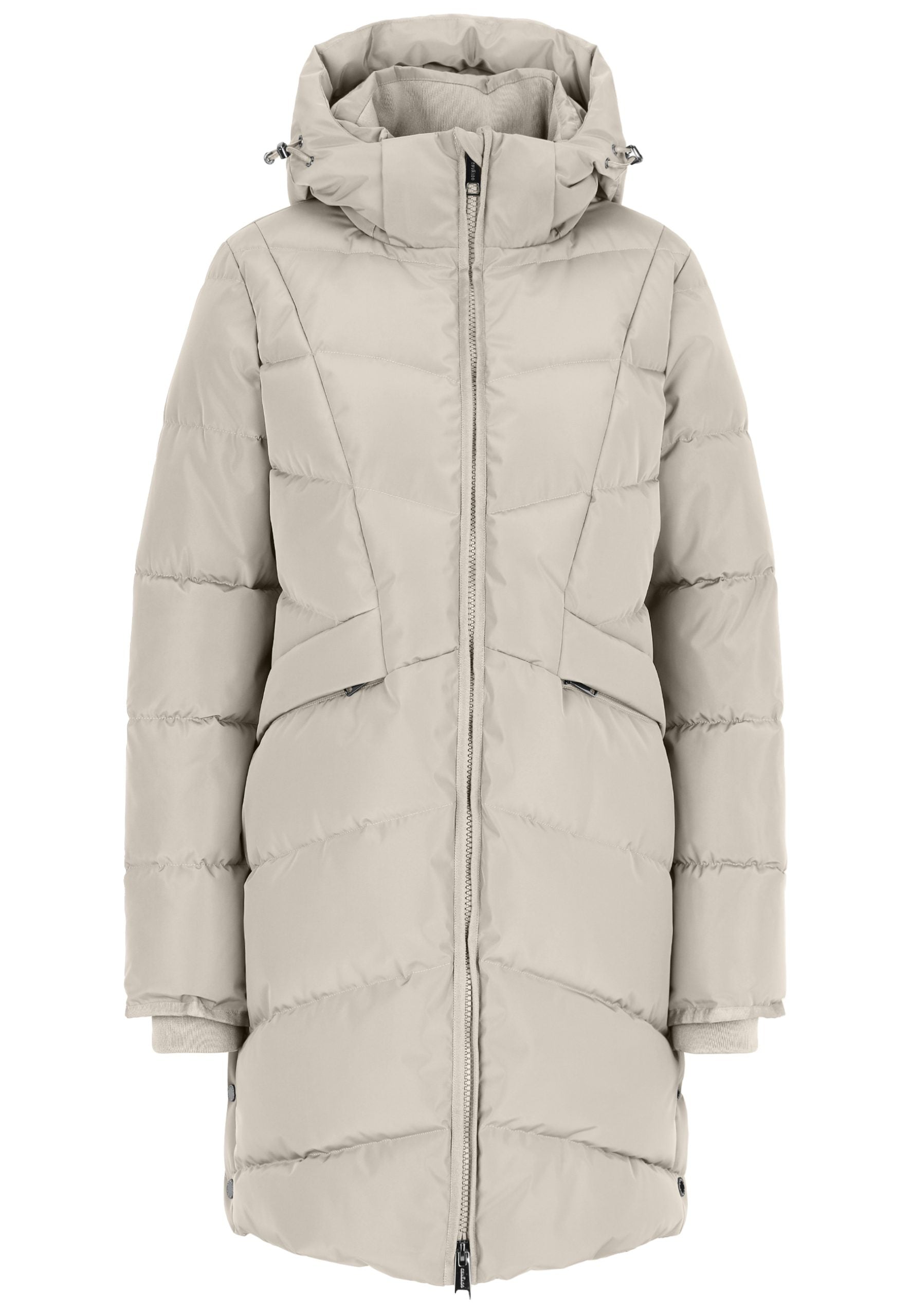 Covered Halflange Winterjas Adele 2 kit rainy day