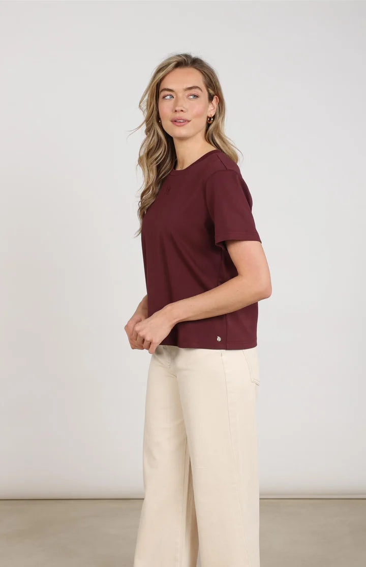 Nukus Luna Shirt cherry