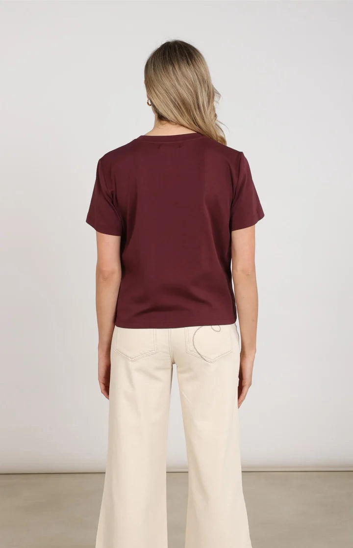 Nukus Luna Shirt cherry
