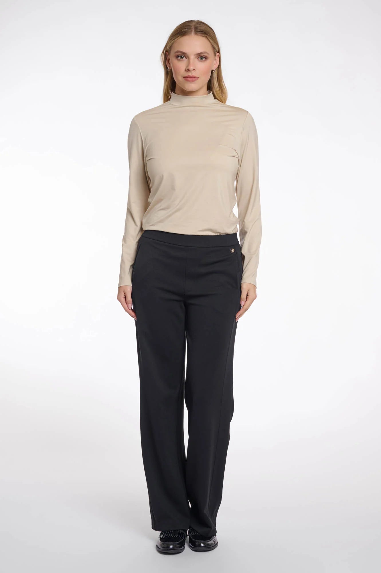 Rino & Pelle Averly Broek zwart