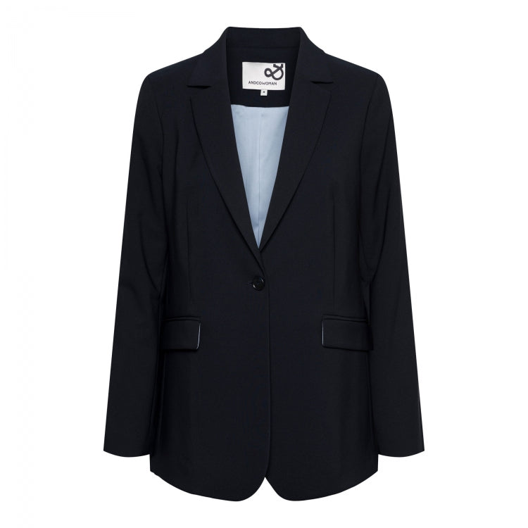 Co Woman Claire Comfort Blazer navy