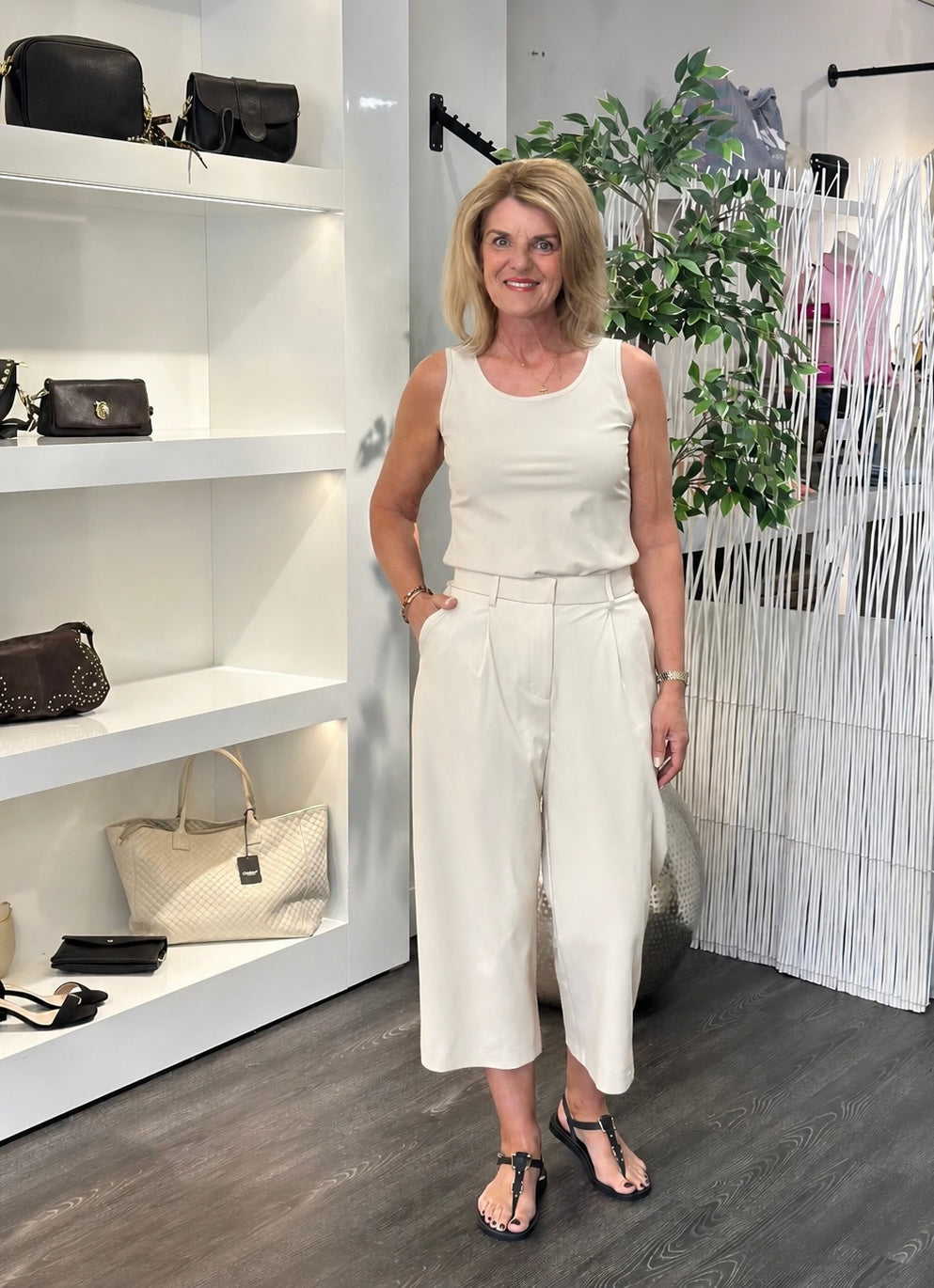 Mi Piace Travel Culotte Broek Pleated Waistband 202818 kit