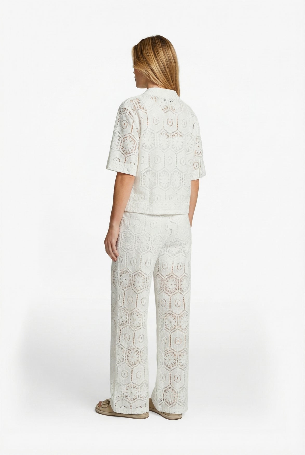 C&S Tola Blouse ecru