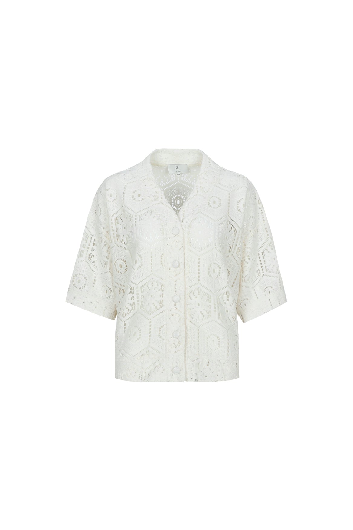 C&S Tola Blouse ecru