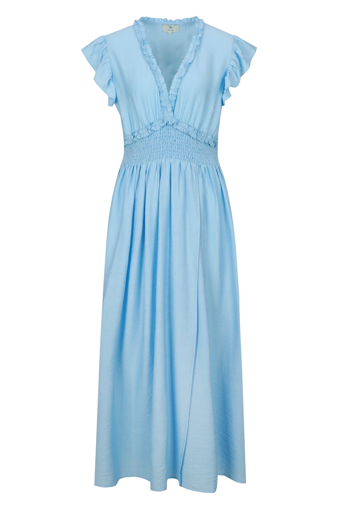 C&S Dilja Jurk light blue