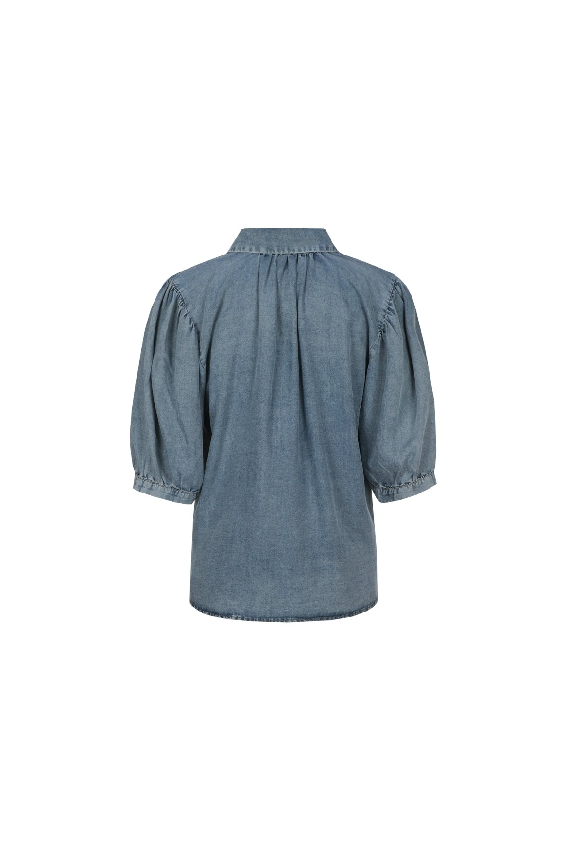 C&S Laira Blouse denim light blue