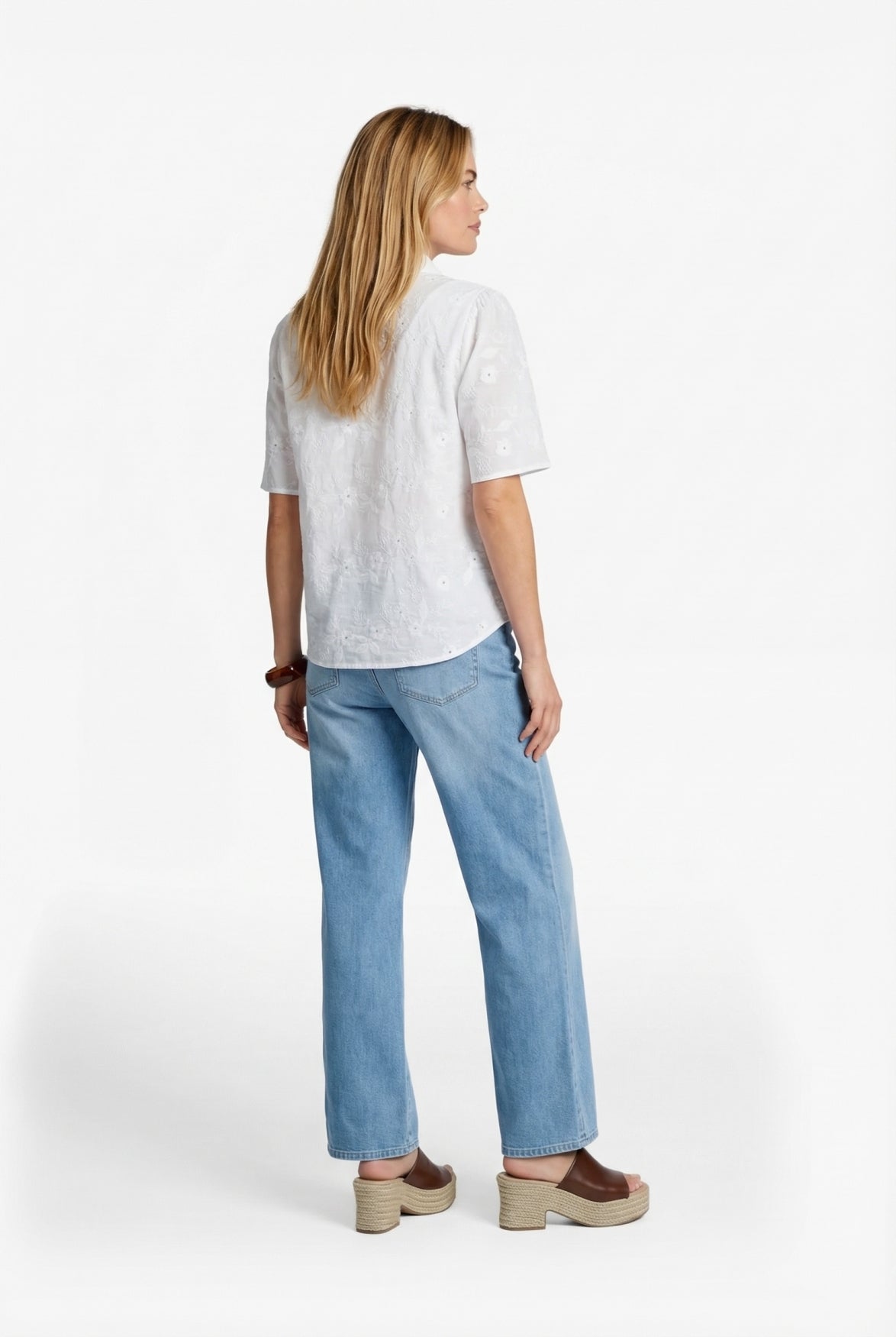 C&S Pilina Broek denim light blue