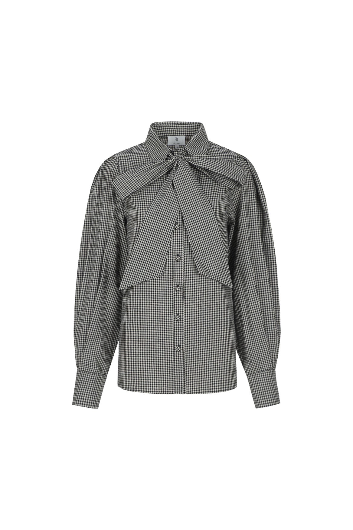 C&S Lissa blouse black/offwhite