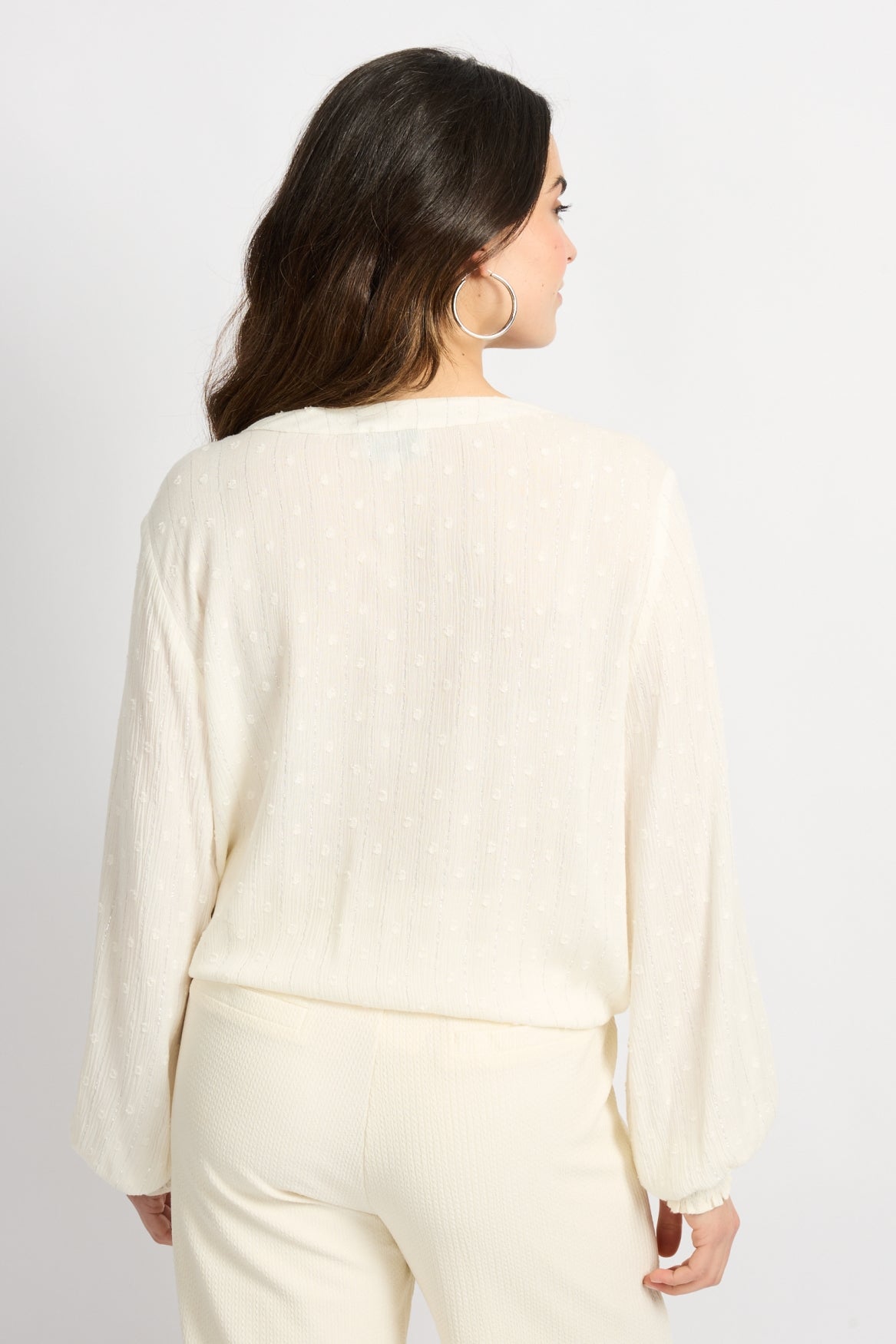 C&S Lonneke Blouse offwhite