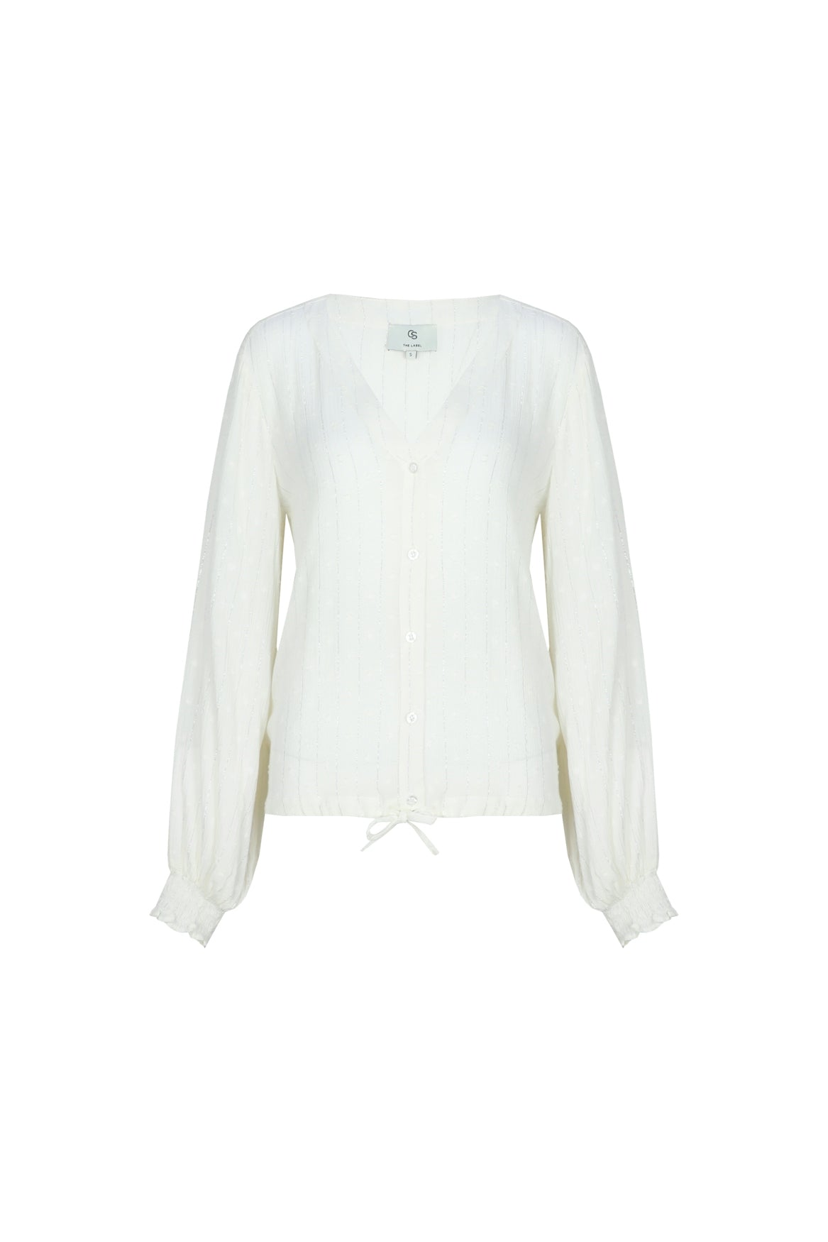 C&S Lonneke Blouse offwhite