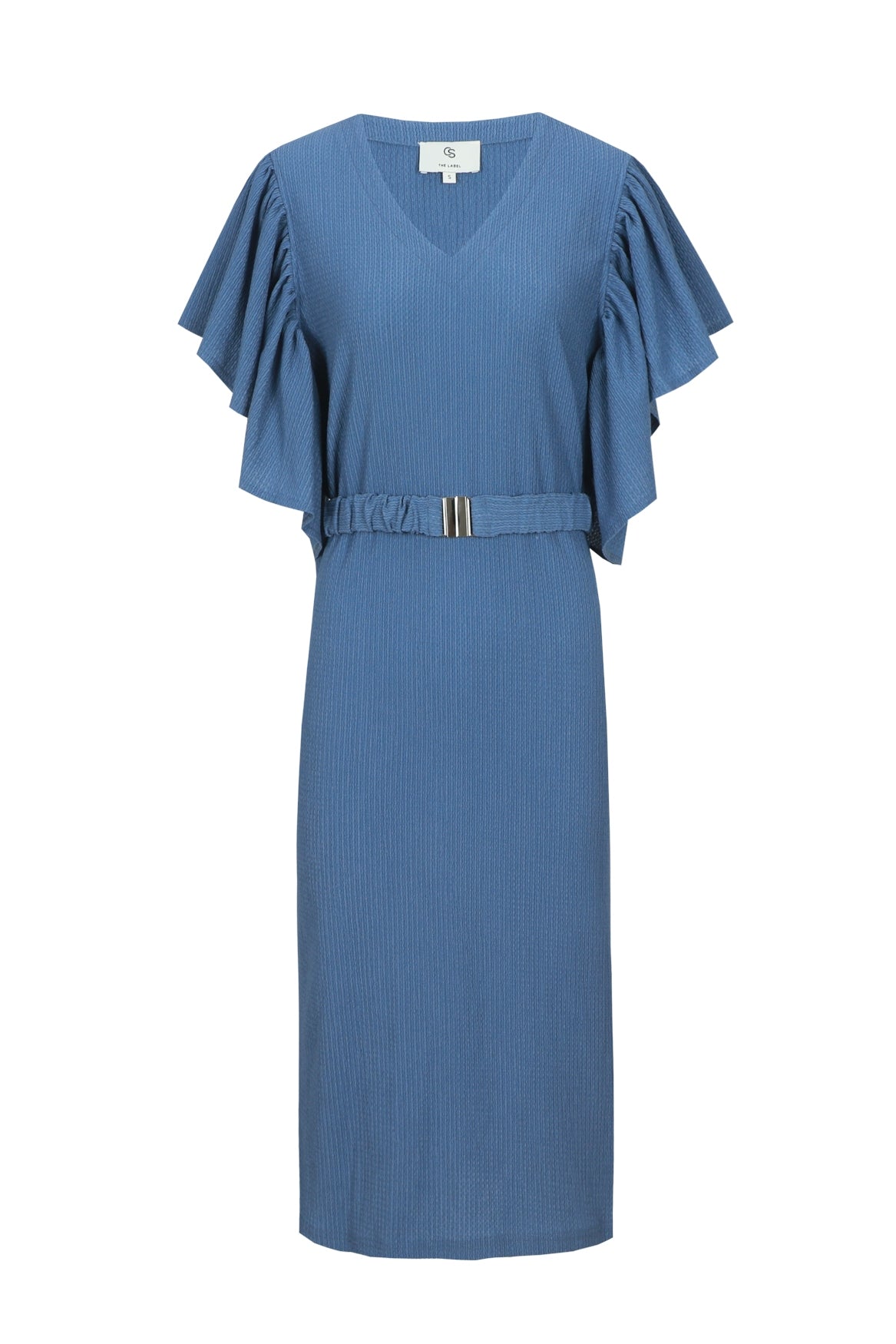 C&S Daisy Jurk dusty blue
