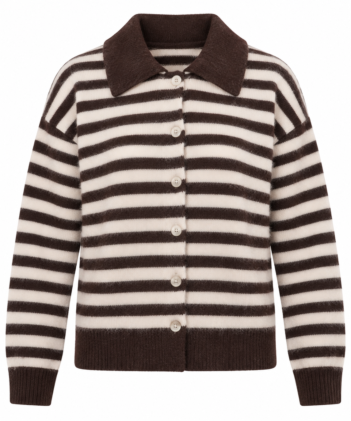 By Clara Polo Trui Streep Choco/Creme